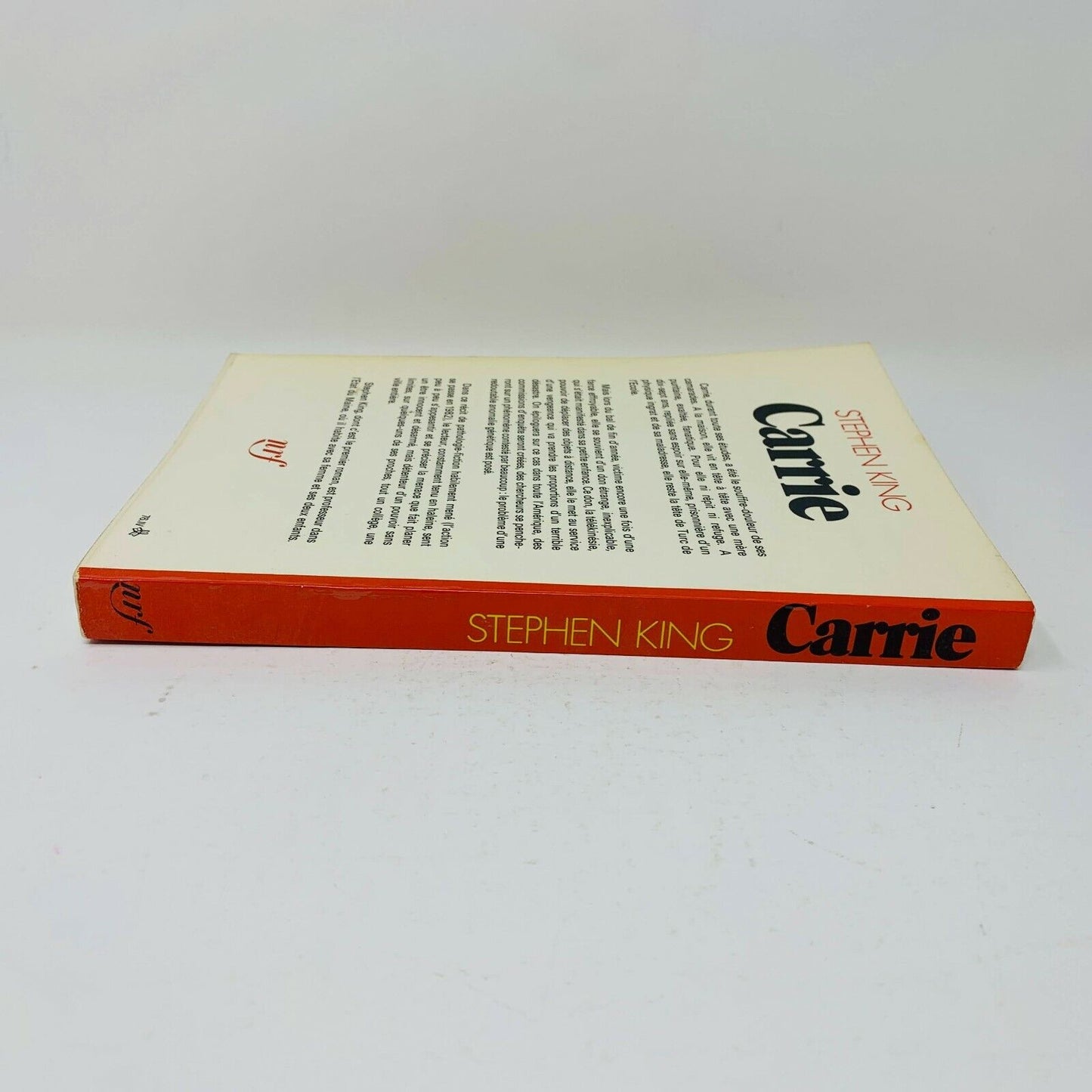 1976 Carrie Gallimard nrf Stephen King 1st Edition France Français French Livre