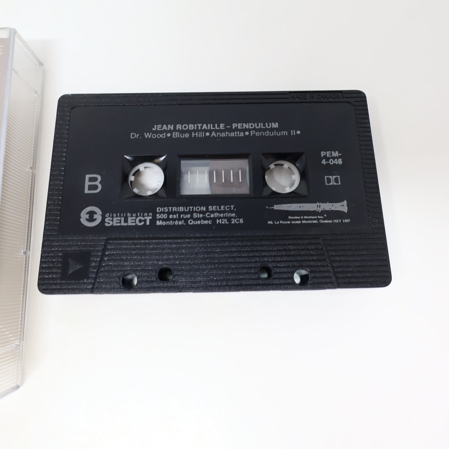 Jean Robitaille Lot 2 Cassettes Pendulum/Un Voyage en Couleur Electro/Jazz/Pop