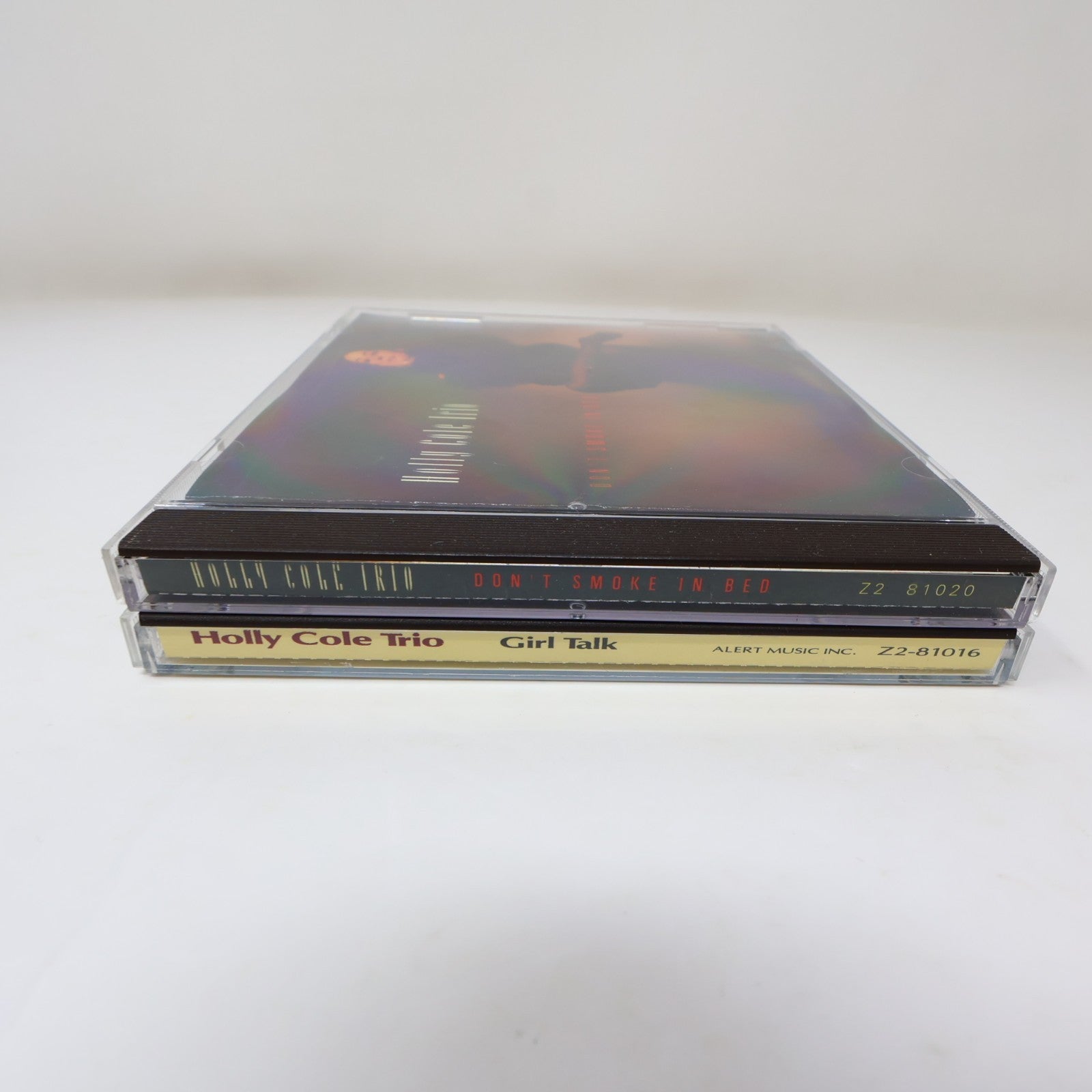 Holly Cole Trio 2 CDs Lot Don't Smoke in Bed/Girl Talk Jazz Indie Rock 90s