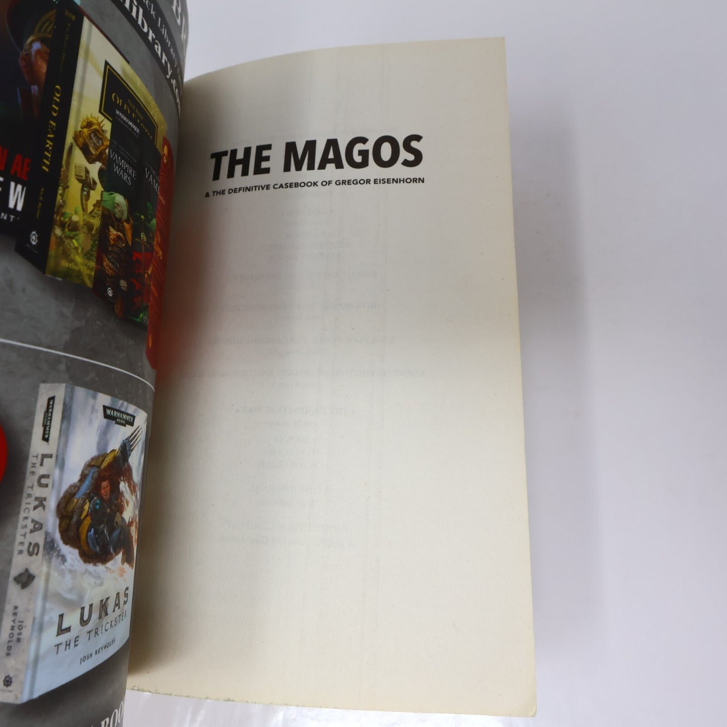 The Magos/Definitive Casebook of Gregor Eisenhorn Dan Abnett Warhammer 40,000 PB