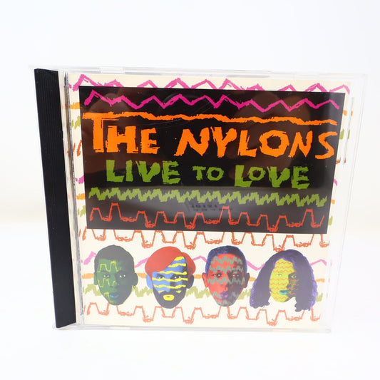 The Nylons Live To Love CD 1992 RCA Pop A Cappella Blue Radio/Groovy Thing