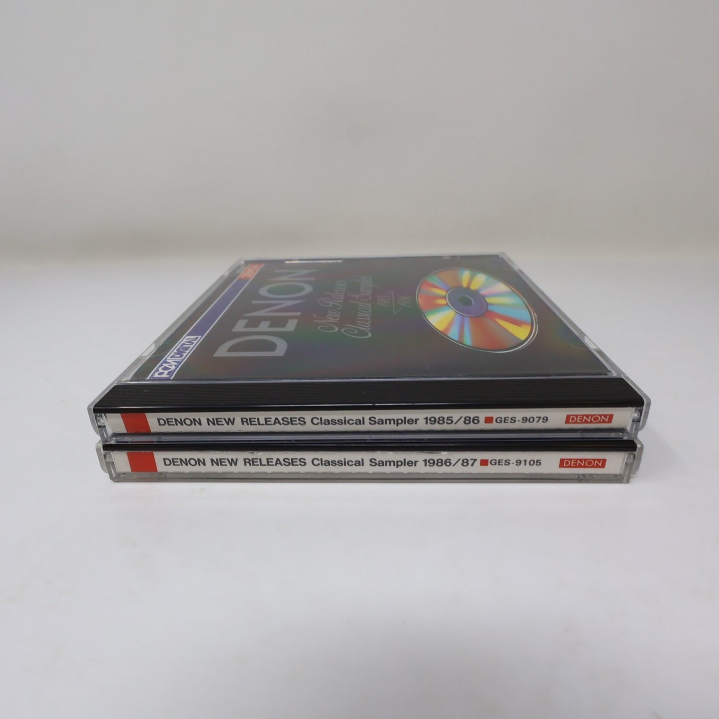 Denon New Releases Classical Sampler 1985/1986-1986/1987 2 CD Lot GES-9079 Promo