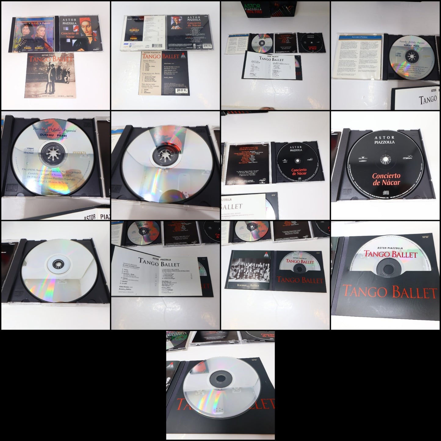 Astor Piazzolla 5 CDs Lot The Last Masterpieces/Piazzollissimo 1974-1983 Latin