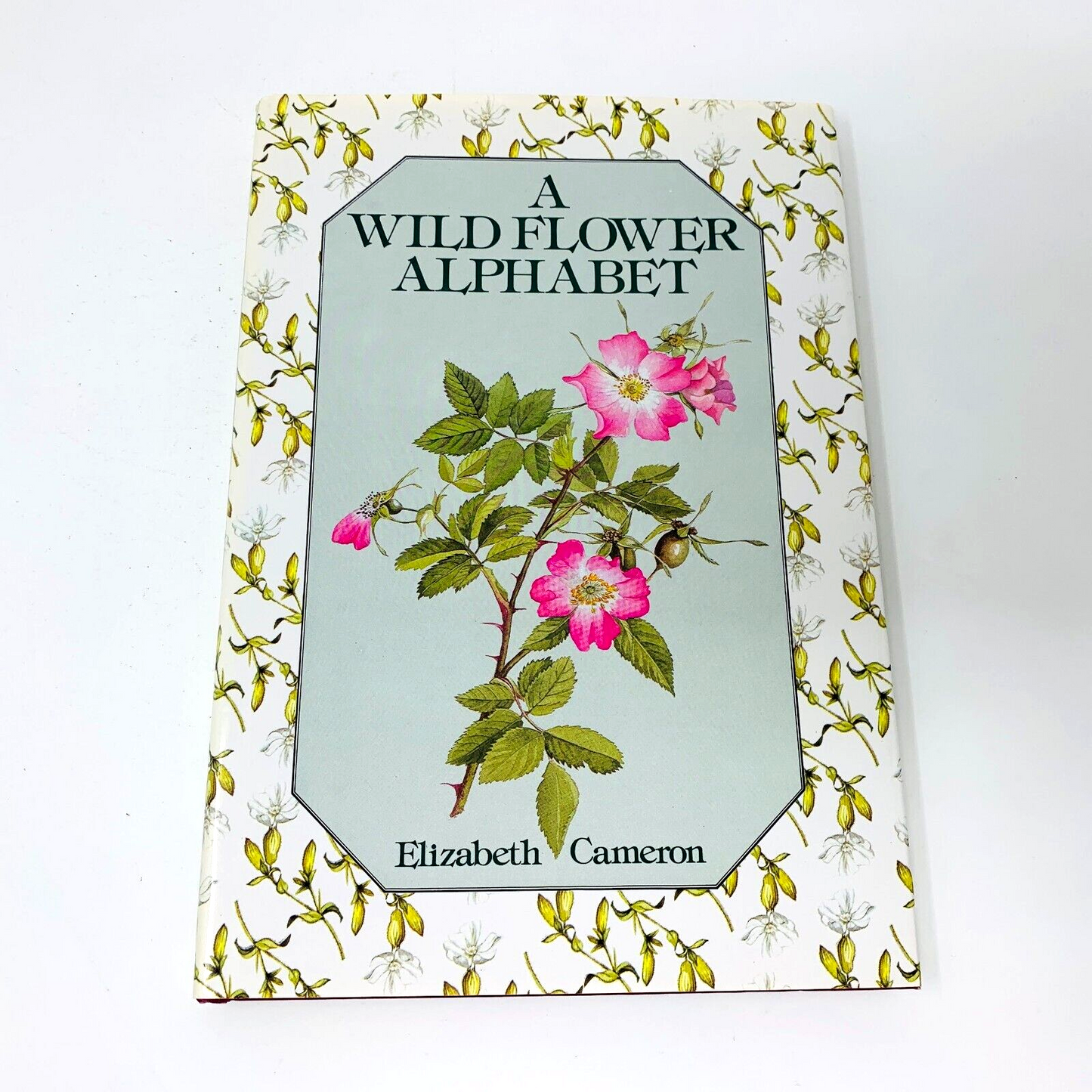 1984 A Wild Flower Alphabet Morrow Hardcover DJ Elizabeth Cameron 1st Print