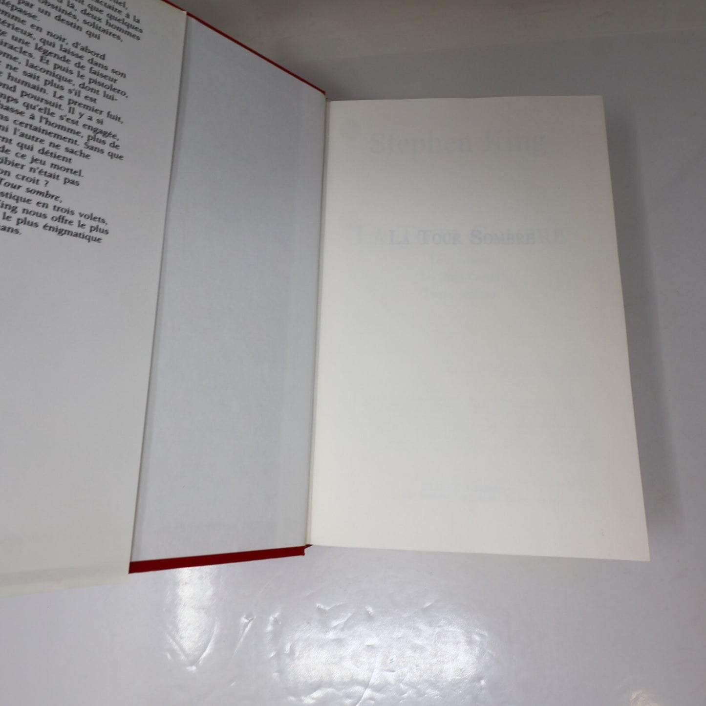 La Tour Sombre #1-2-3 Stephen King France Loisirs Pistolero/Trois Cartes Omnibus