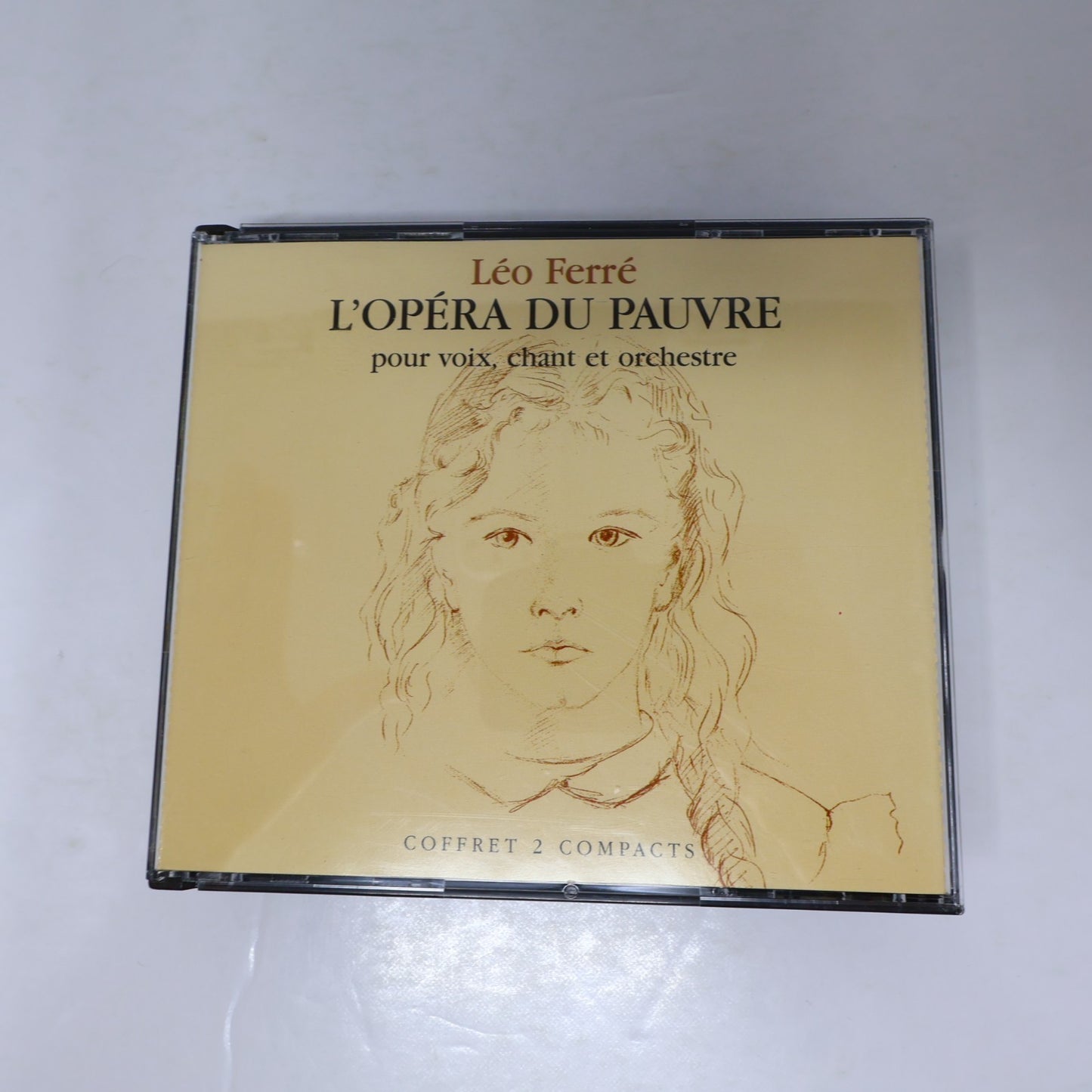 Léo Ferré Lot 4 CD Avec Le Temps/Au Théâtre Des Champs-Élysées/L'Opéra du Pauvre