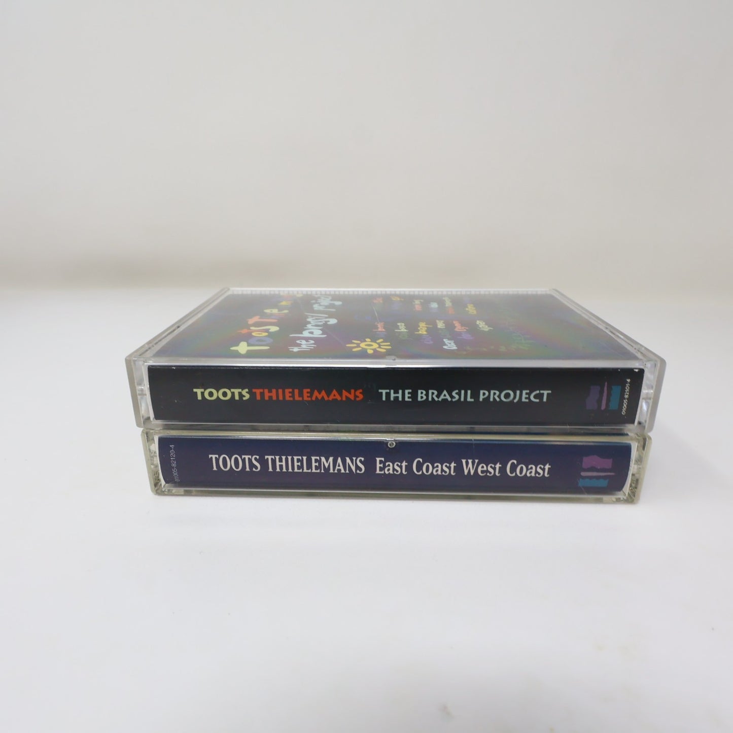 Toots Thielemans 2 Cassettes Lot East Coast West Coast/ The Brasil Project Jazz
