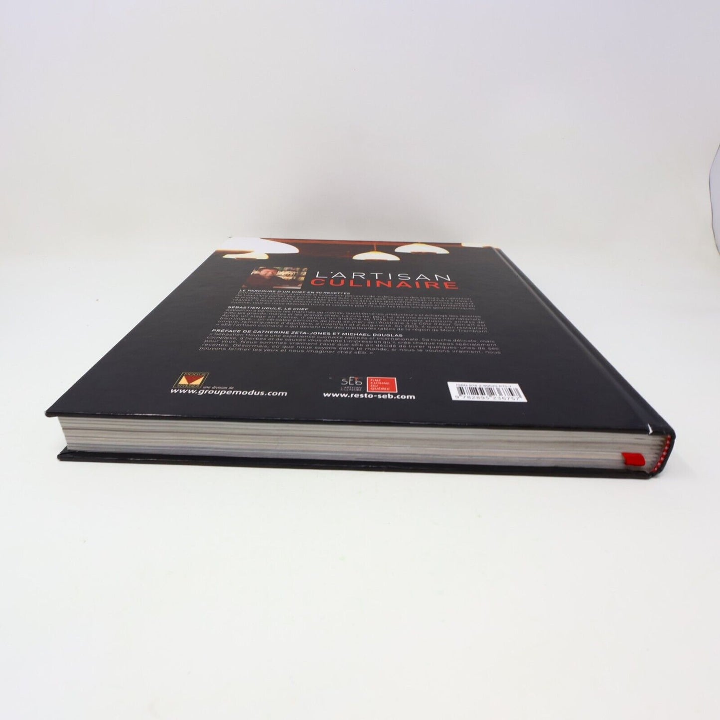 2011 L'Artisan Culinaire Chef Sébastien Houle Modus Vivendi Français Hardcover
