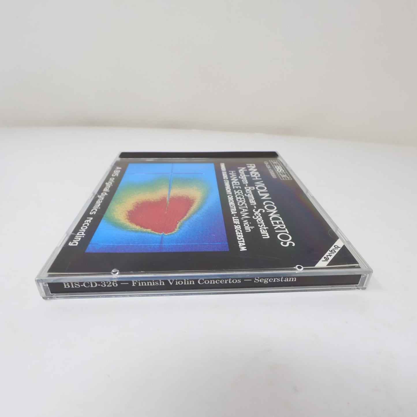 Nordgren/Bergman/Segerstam CD Finnish Violin Concertos BIS 1986 Made in Japan
