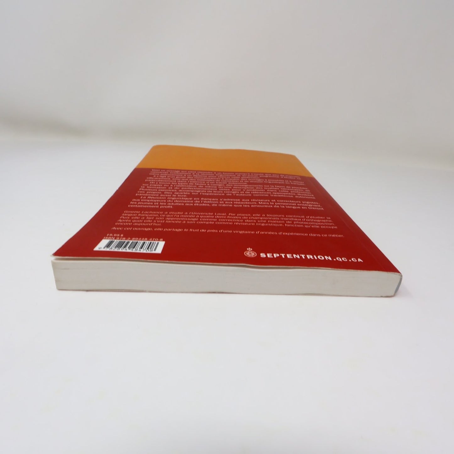 La Révision Linguistique en Français Ginette Lachance 2006 Septentrion Livre