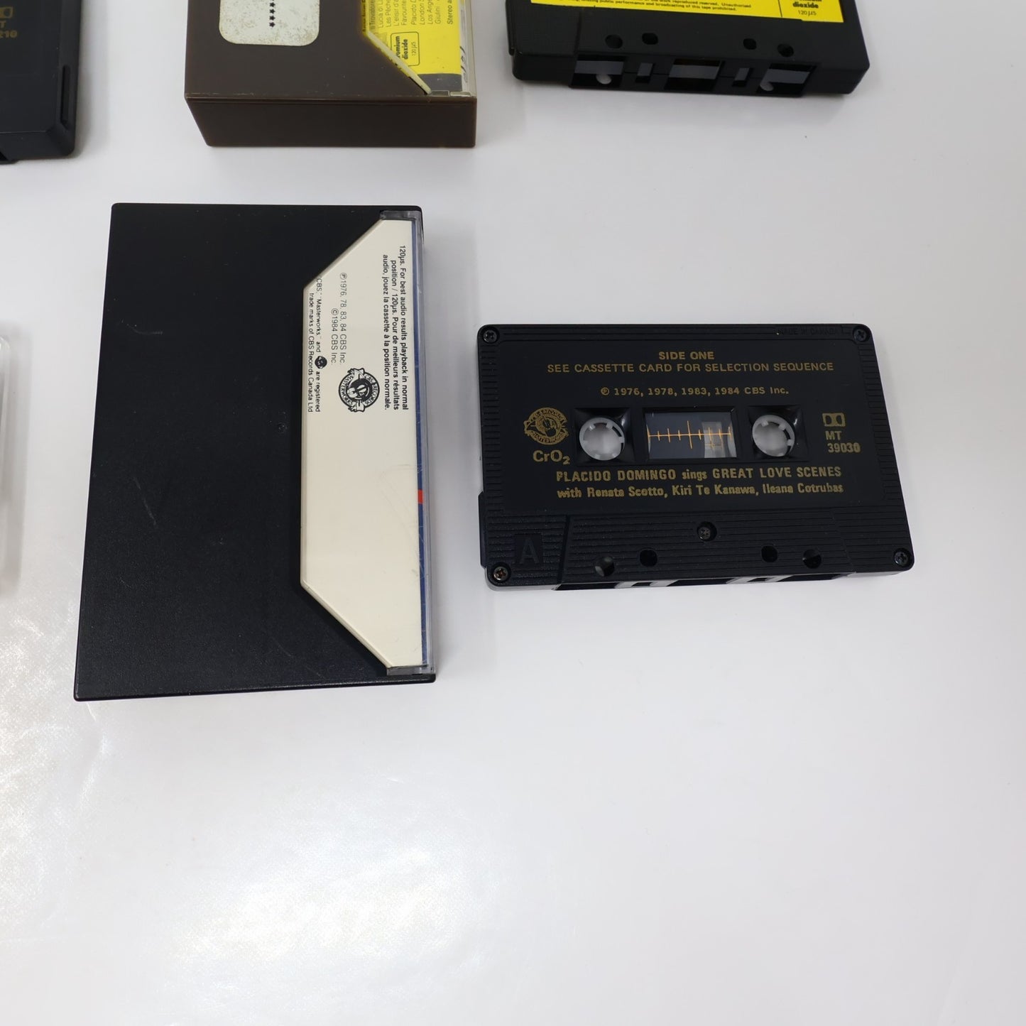 Placido Domingo 11 Cassettes Lot Arias/Save your Nights for Me/Unknown Puccini