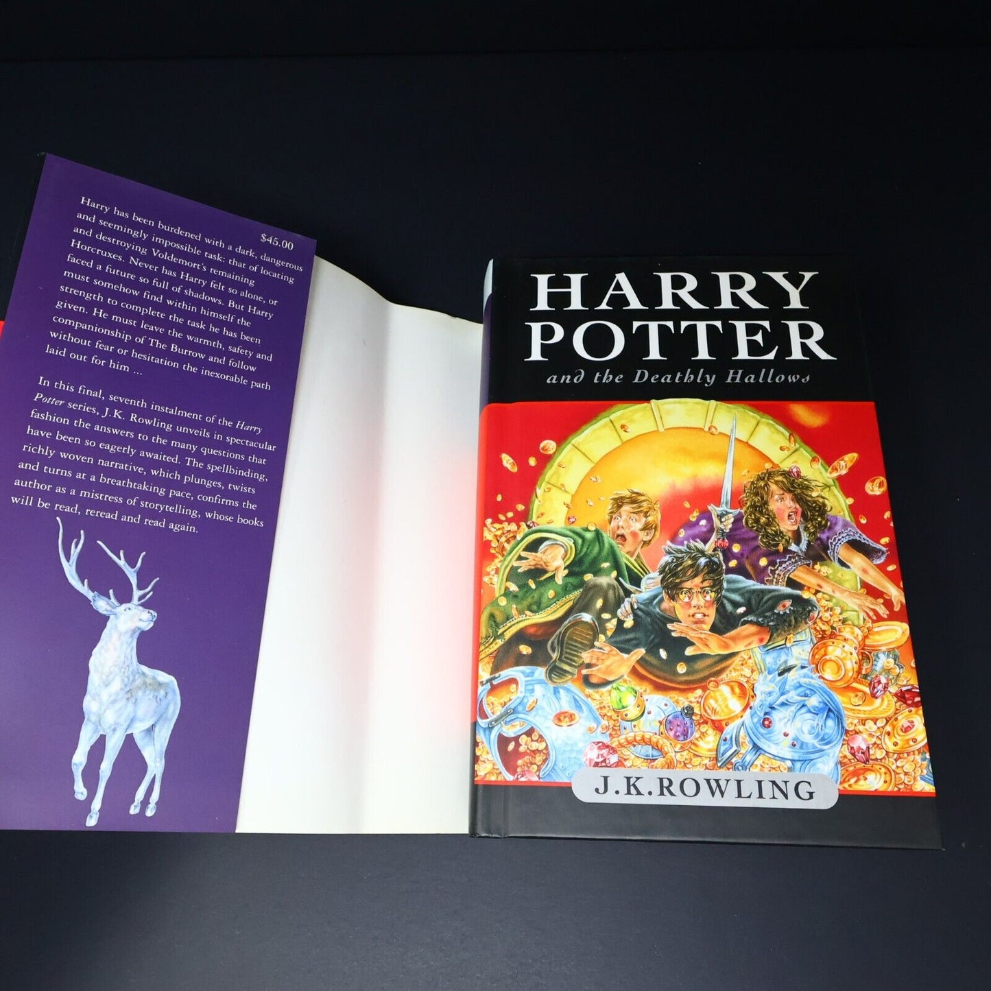 2007 Harry Potter and the Deathly Hallows by J. K. Rowling 1st Print Hardcover