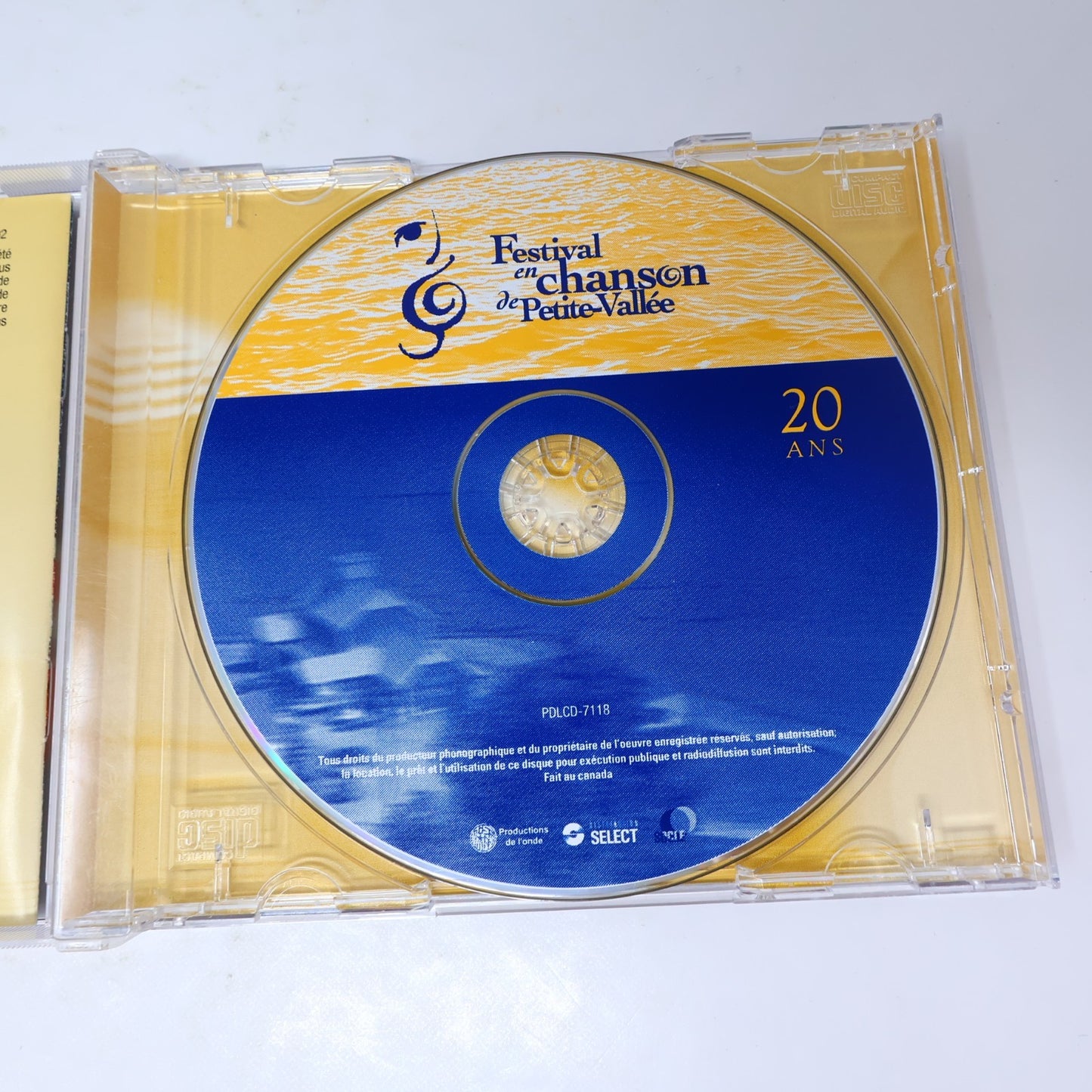Festival en Chanson Petite Vallée 20 Ans/2003 Lot 2 CDs Boucher/Charlebois/Flynn