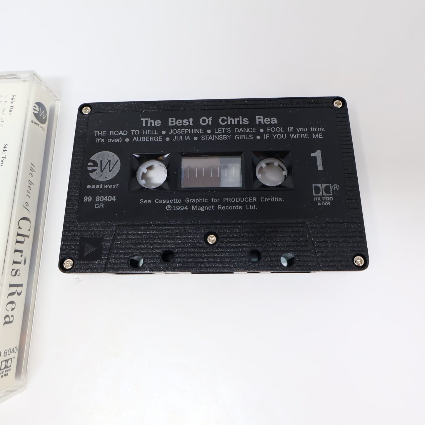 The Best Of Chris Rea Cassette The Road To Hell/Josephine/Let's Dance 99 80404