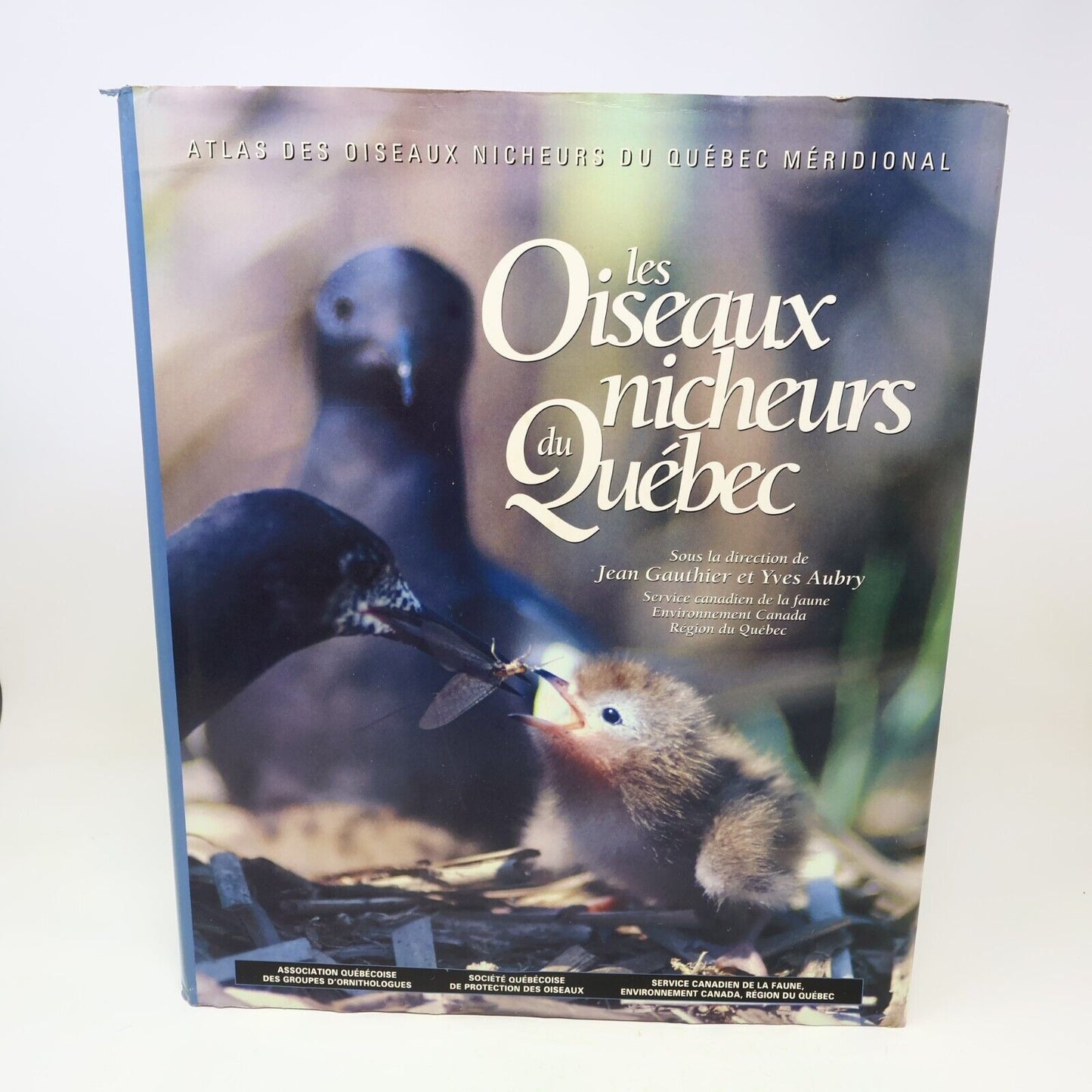1996 Les Oiseaux Nicheurs du Québec Jean Gauthier Yves Aubry Atlas Nature Livre