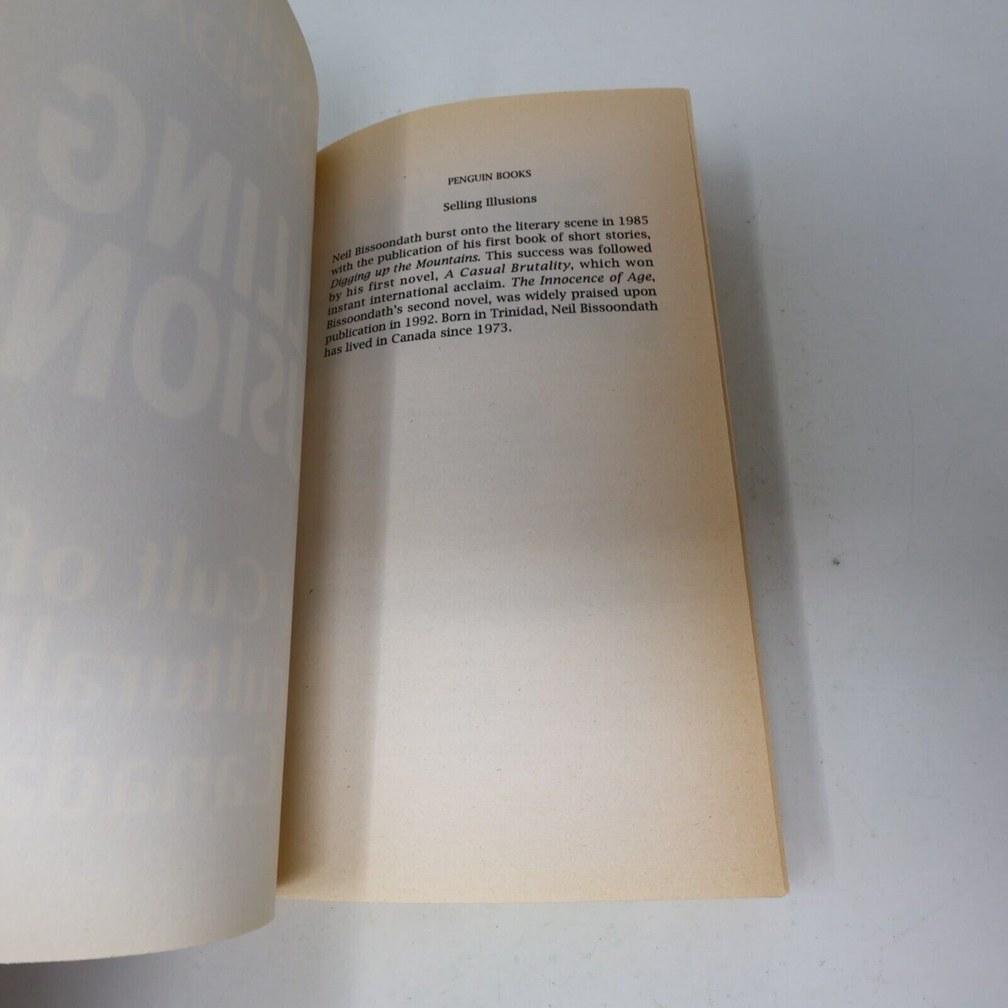 1994 Selling Illusions the Cult of Multiculturalism in Canada Neil Bissoondath