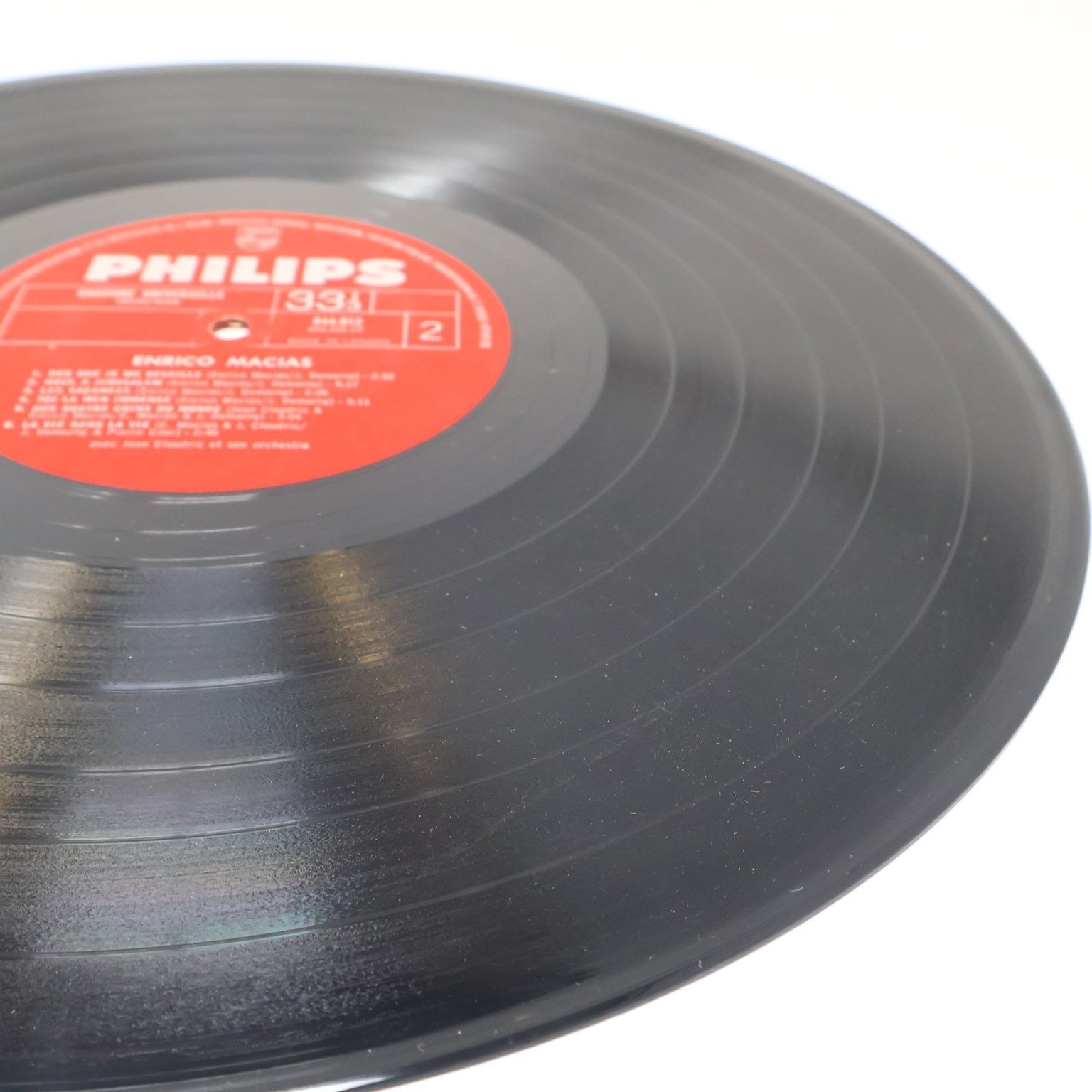 Enrico Macias - Un Rayon De Soleil 12" Record 1968 Philips French Pop 844.912