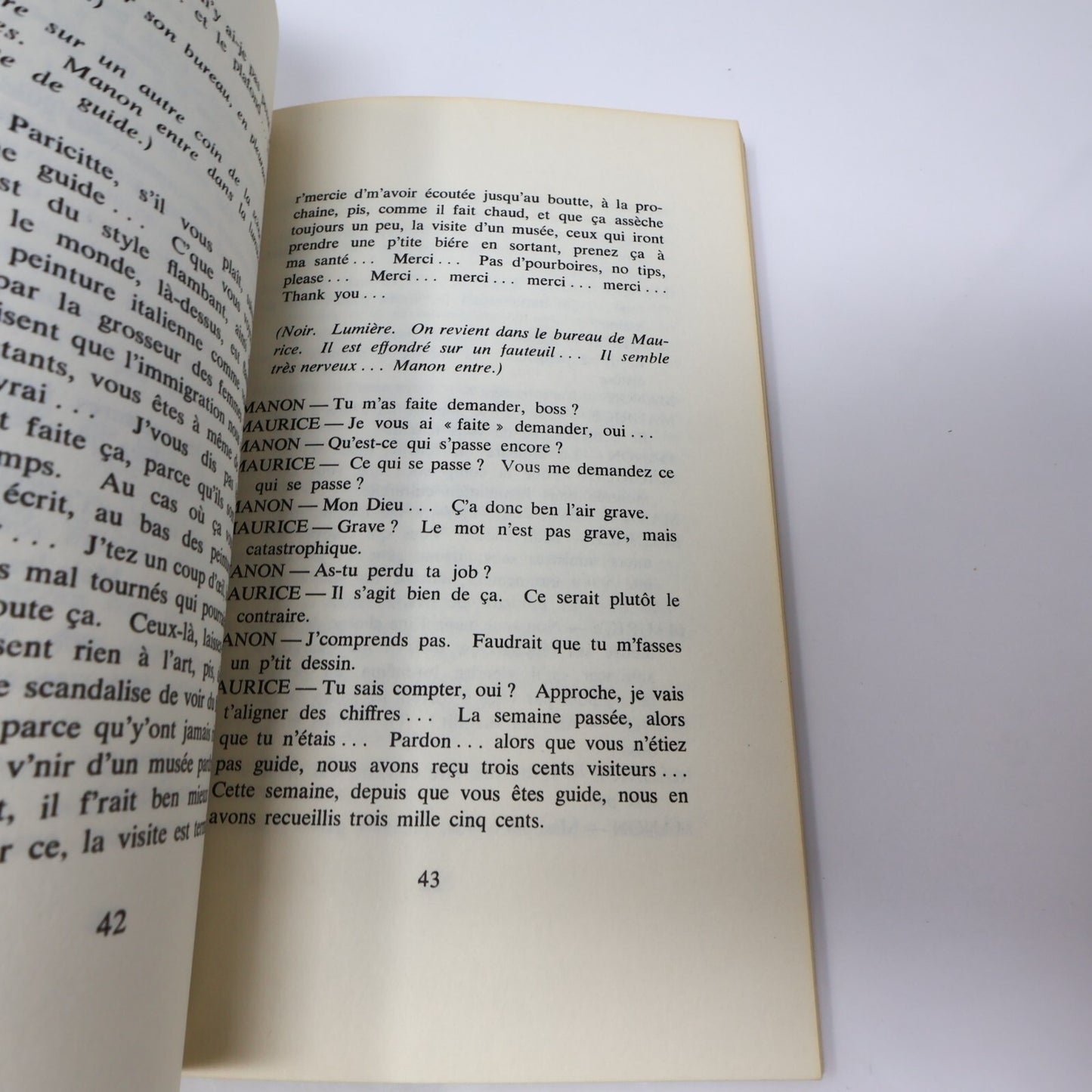 Théâtre Québec Lot 5 Livres Leméac Wouf Wouf/Florence/Chant du Sink Français 70s