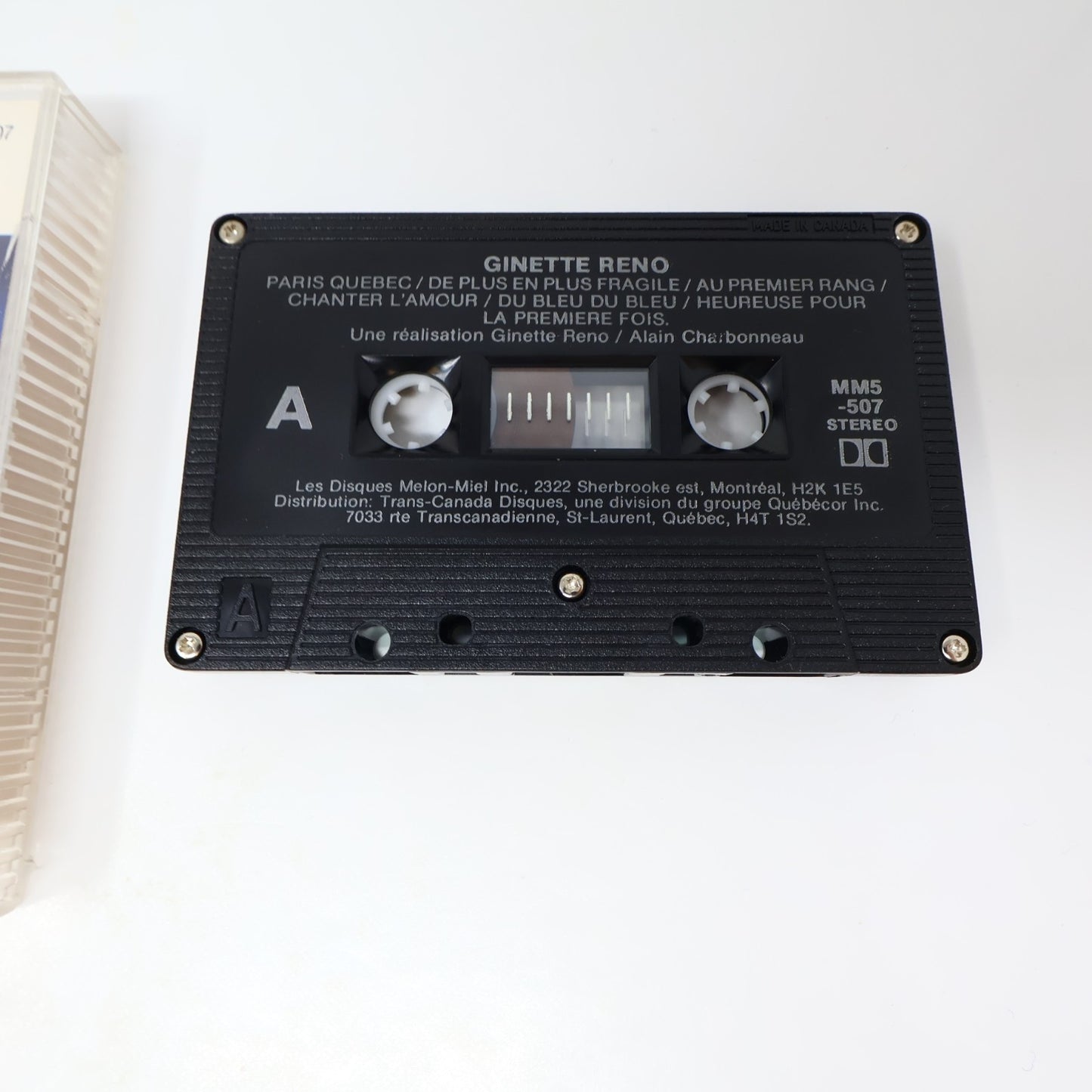 Ginette Reno/Michel Legrand Lot 2 Cassettes Paris Québec/Chanter l'Amour/Yentl