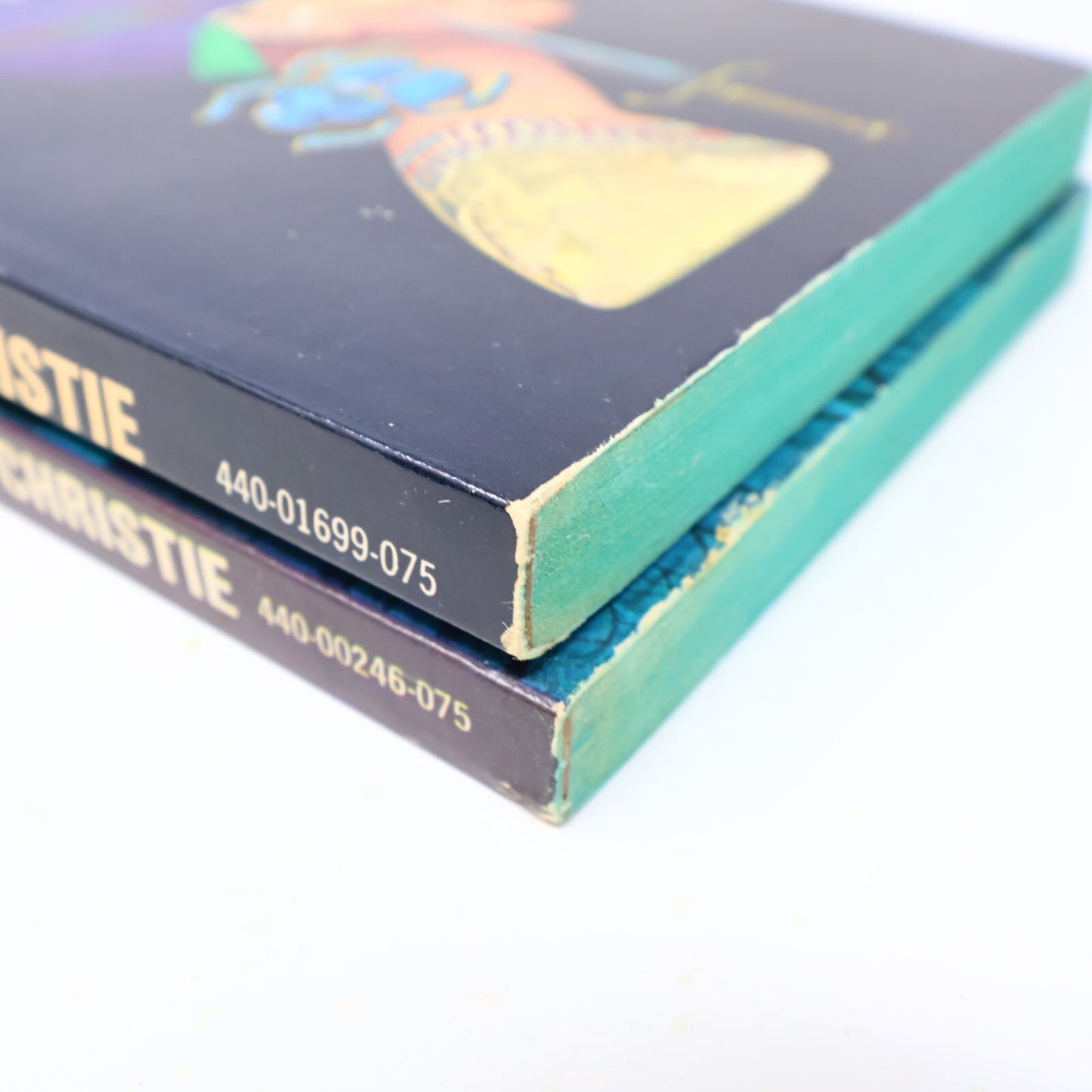 Agatha Christie 2 Books Lot Poirot Appointment With Death/Dead Man's Mirror 1971