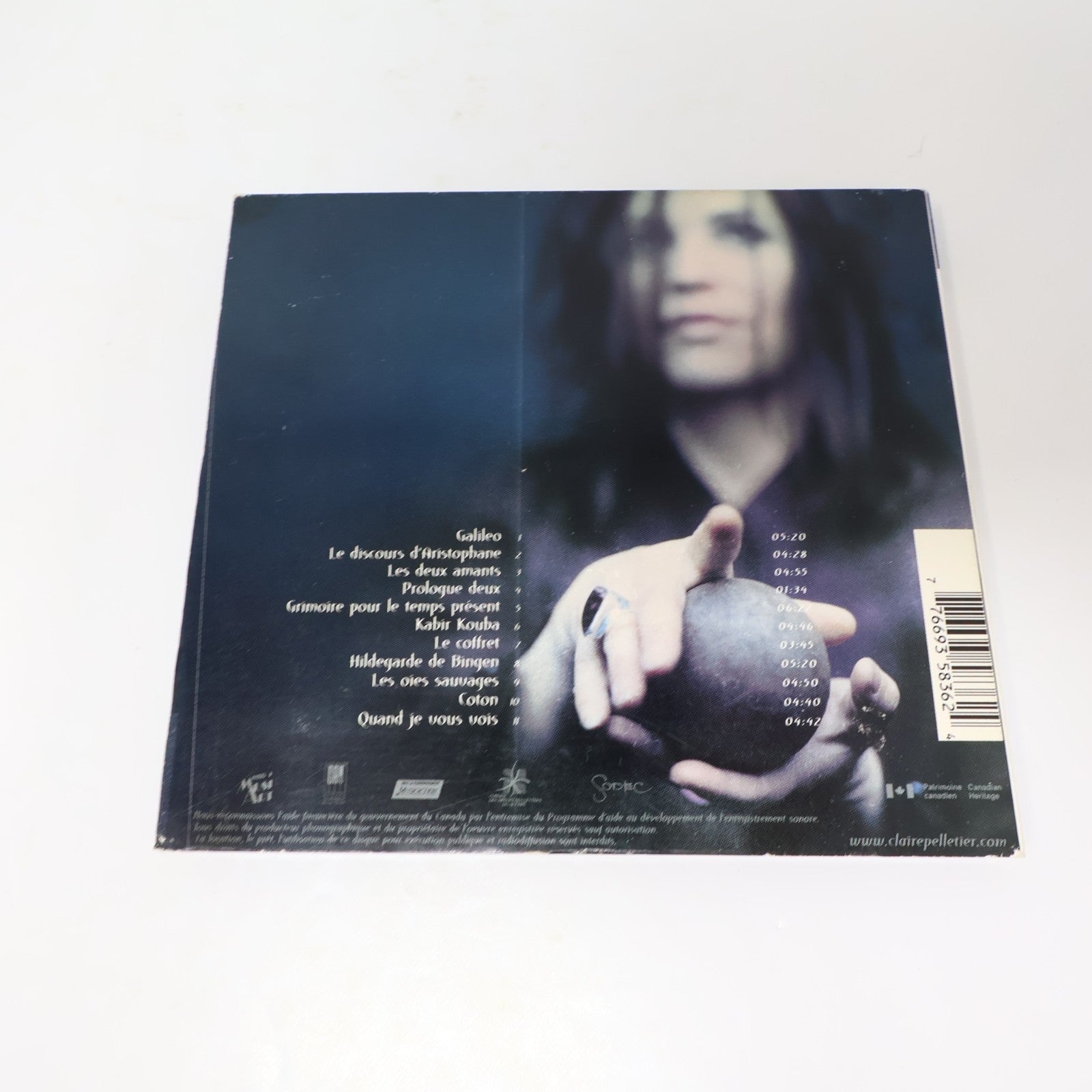 Claire Pelletier Lot 3 CDs Galileo/Ce que tu Donnes/Soleil Ardent Pop Folk