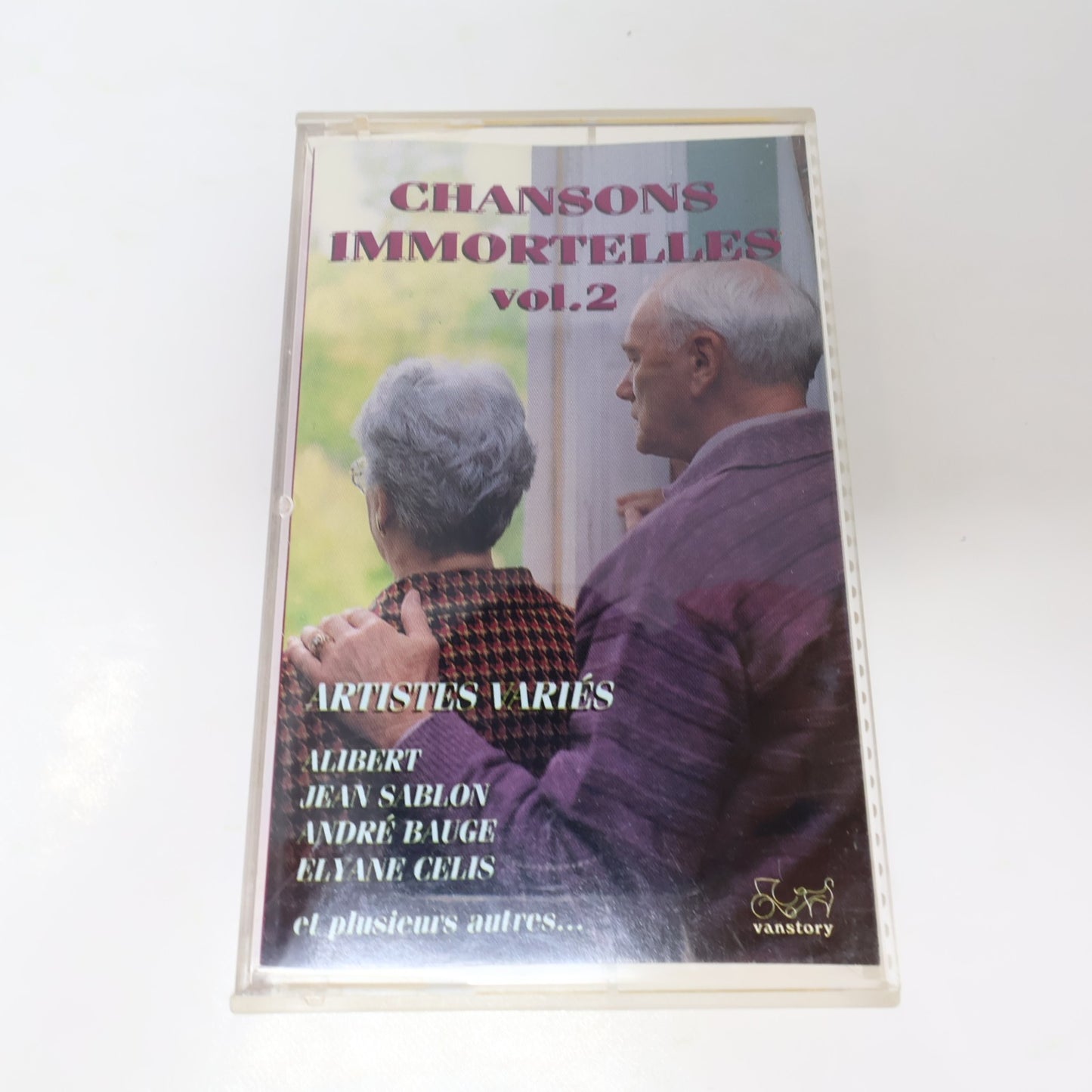 Chansons Immortelles #1-2 Lot 2 Cassette Jean Gabin/Tino Rossi/Ray Ventura/Celis
