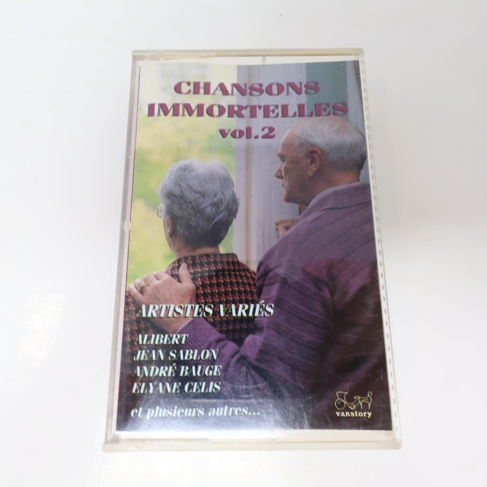 Chansons Immortelles #1-2 Lot 2 Cassette Jean Gabin/Tino Rossi/Ray Ventura/Celis