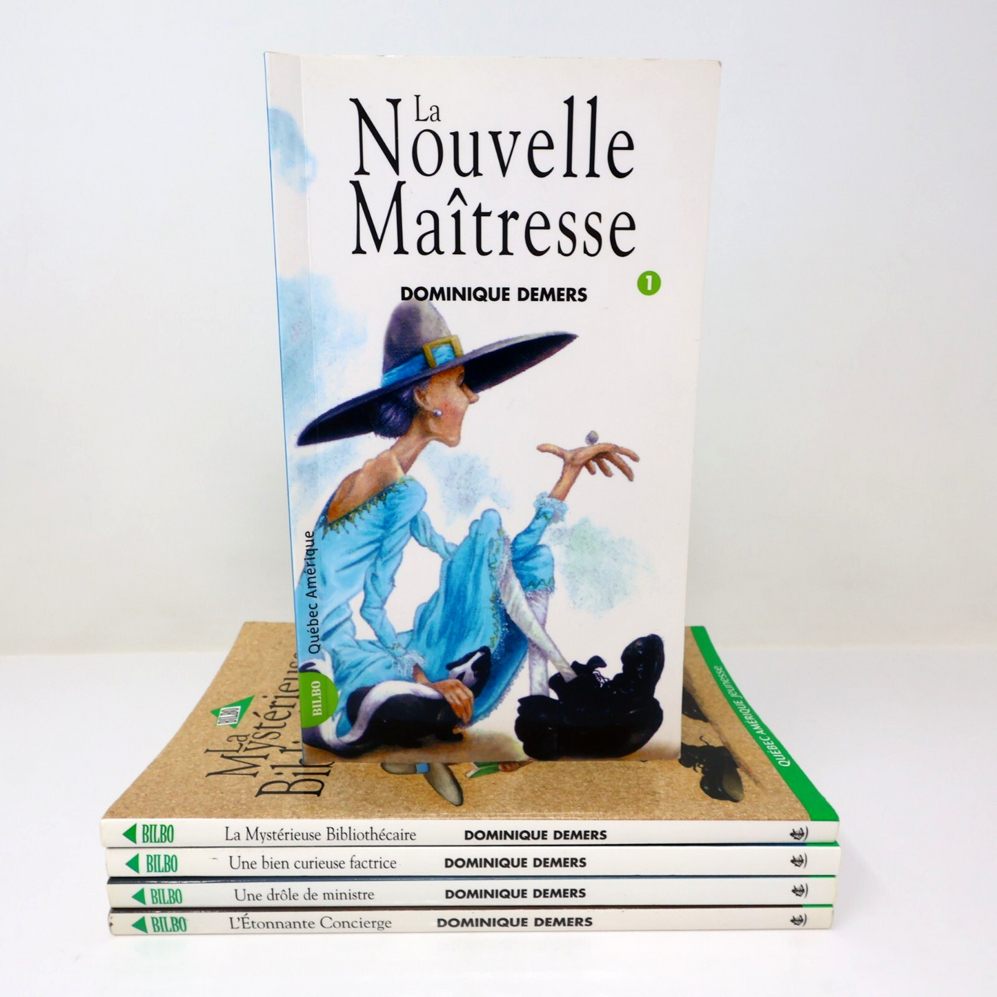 Dominique Demers Lot 5 Livres La Mystérieuse Mademoiselle C #1-5 Charlotte PB