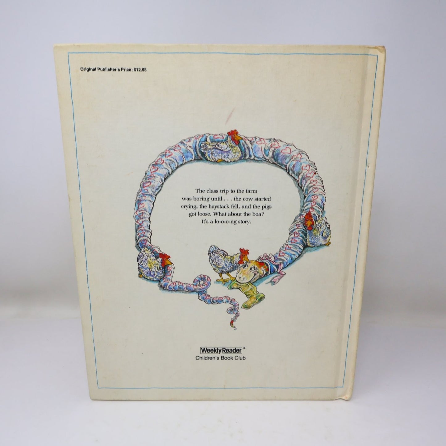 The Day Jimmy's Boa Ate the Wash Noble 1980 Illustrated Kids Book Dial Press