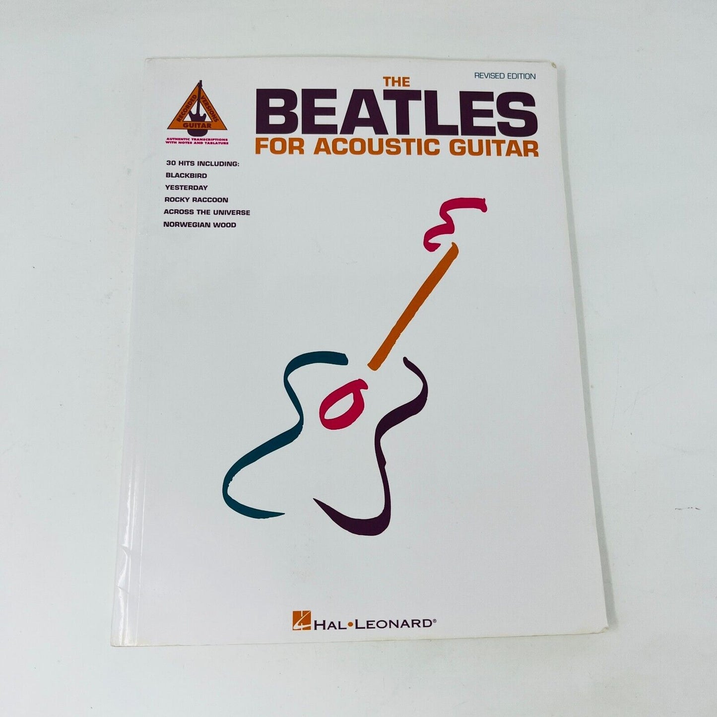 The Beatles for Acoustic Guitar Revised Edition Songbook Hal Leonard Paperback