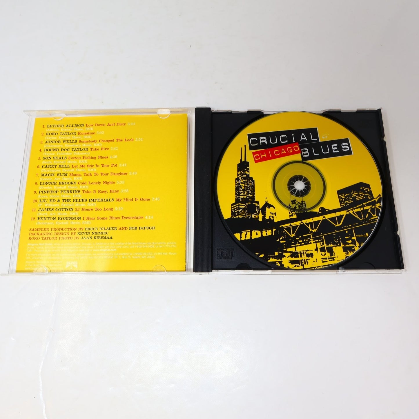 Crucial Harmonica Blues & Crucial Chicago Blues 2003 Alligator 2 CD Lot Blues