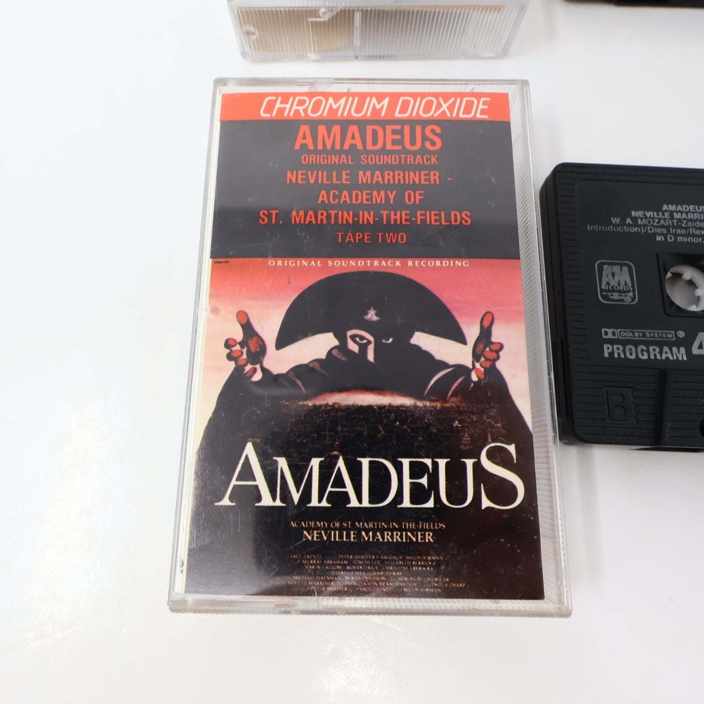 Amadeus/More Amadeus Original Movie Soundtrack 3 Cassettes Lot Neville Marriner