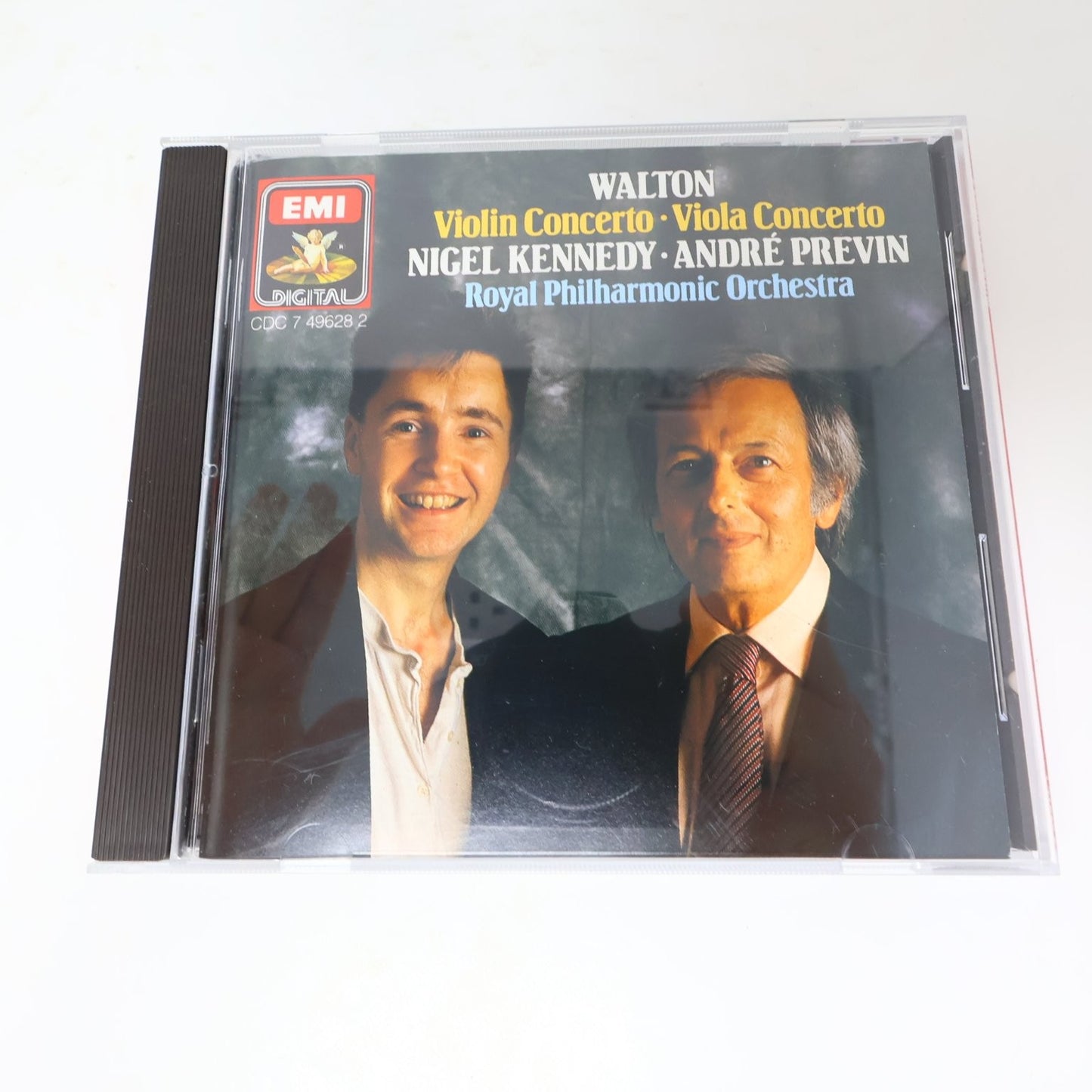 Walton Violin 3 CD Lot Violin/Viola Concertos/Symphony #1 Nigel Kennedy Prévin