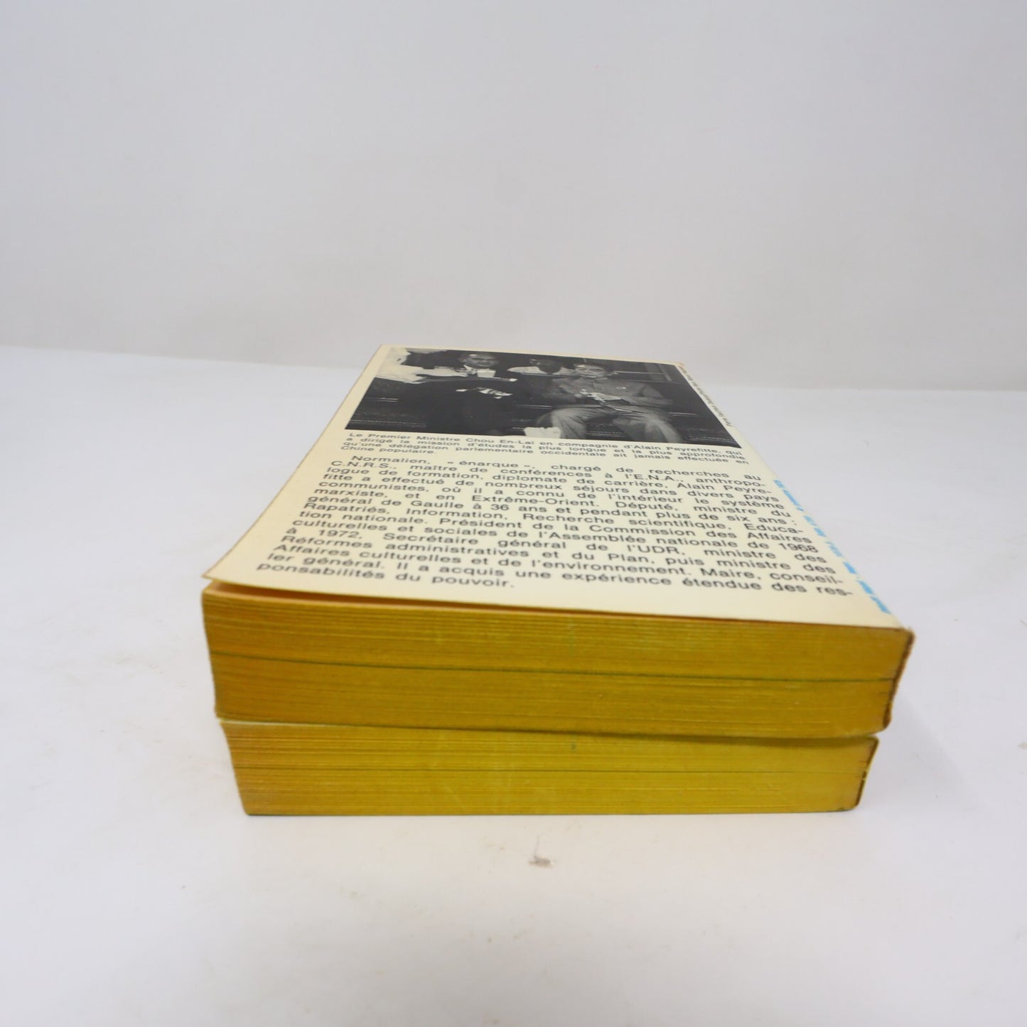 Quand la Chine S'Éveillera #1-2 Série Complète Lot 2 Livres Alain Peyrefitte 70s