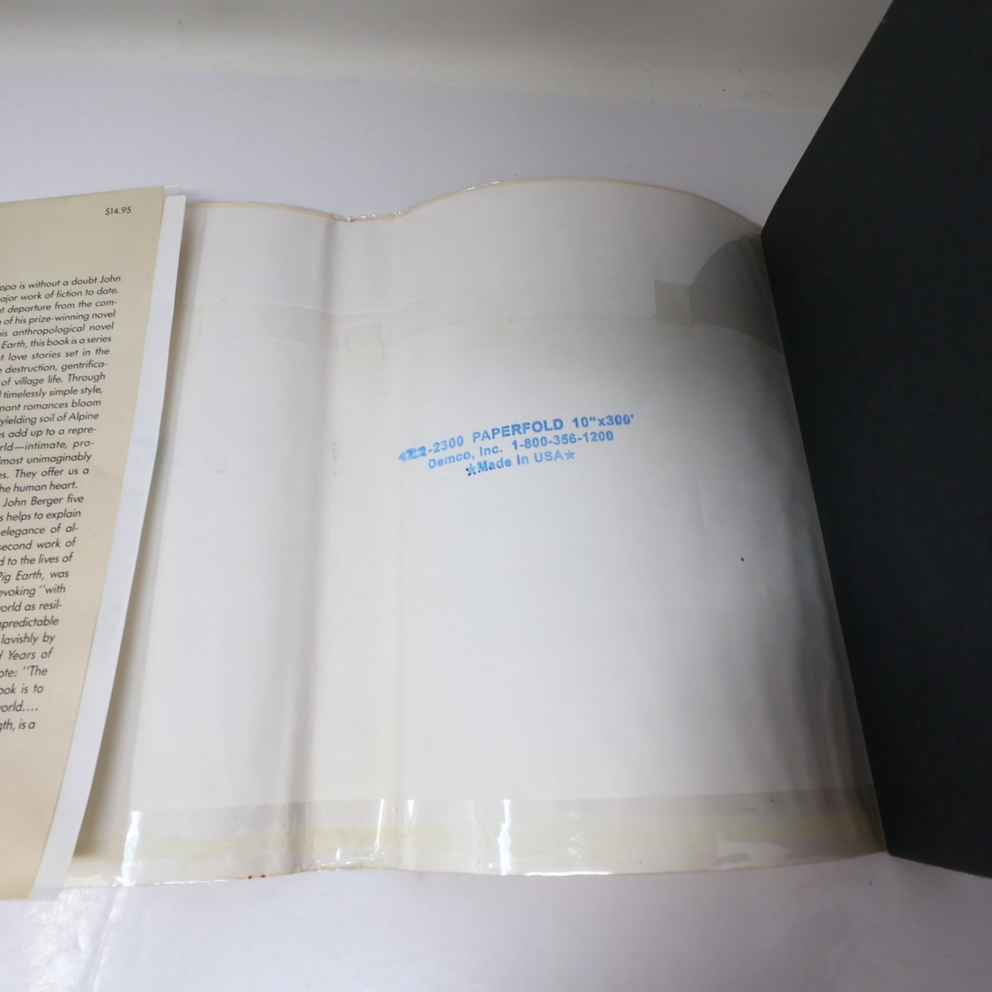 Once in Europa John Berger 1987 HC Litterature 1st Edition Hardcover Book 80s DJ