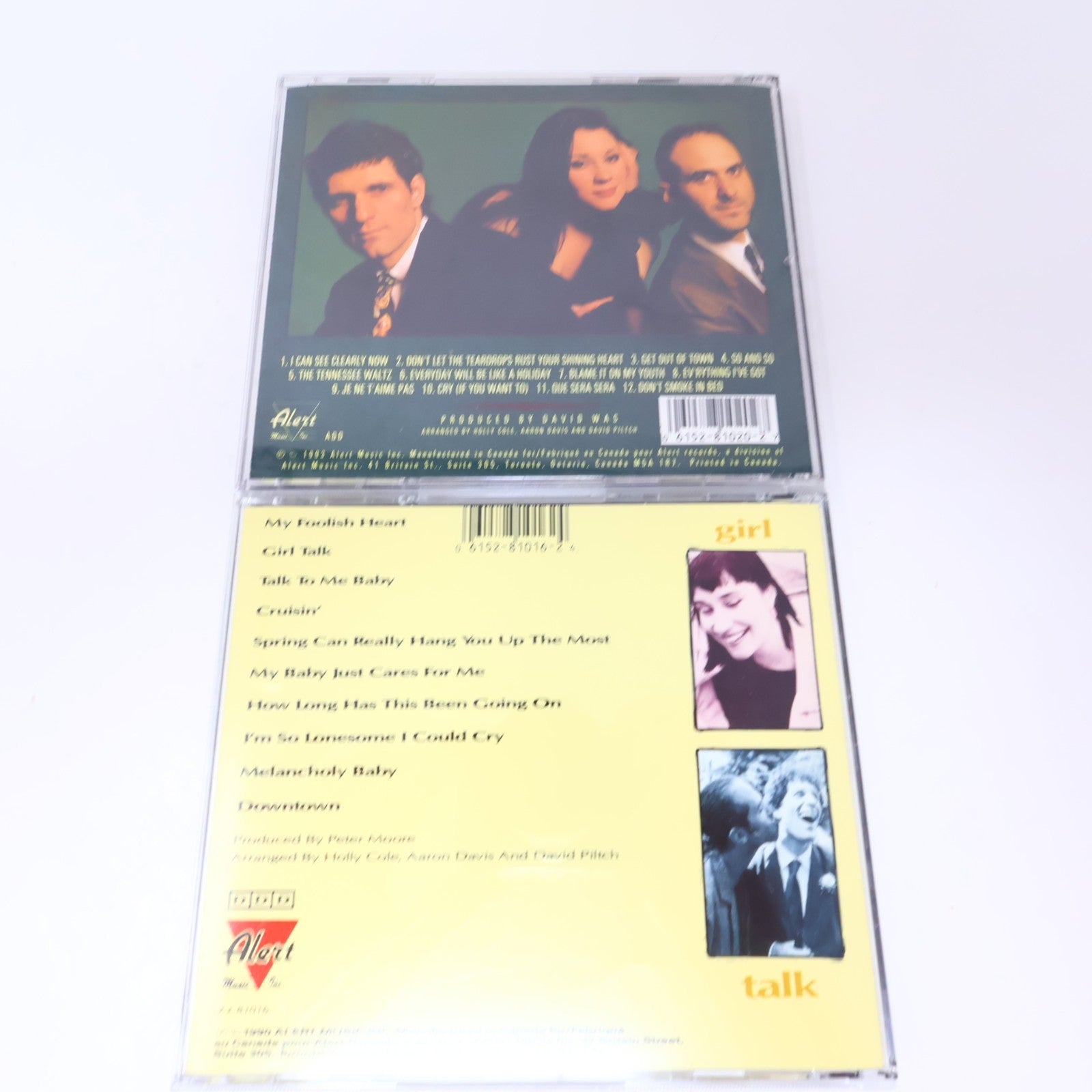 Holly Cole Trio 2 CDs Lot Don't Smoke in Bed/Girl Talk Jazz Indie Rock 90s