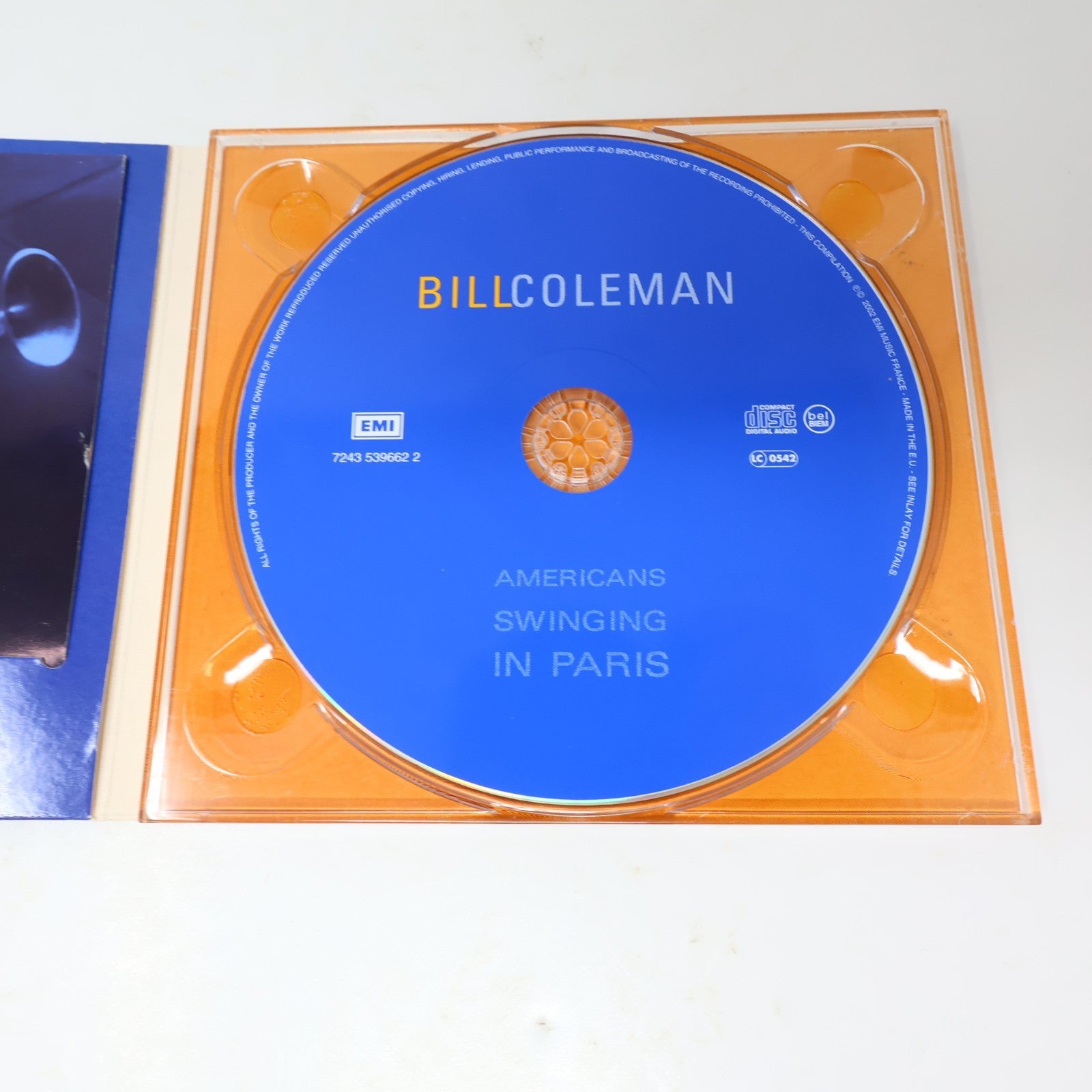 Americans Swinging in Paris CD Bill Coleman EMI 2002 Jazz 7243 53962 2 2000s