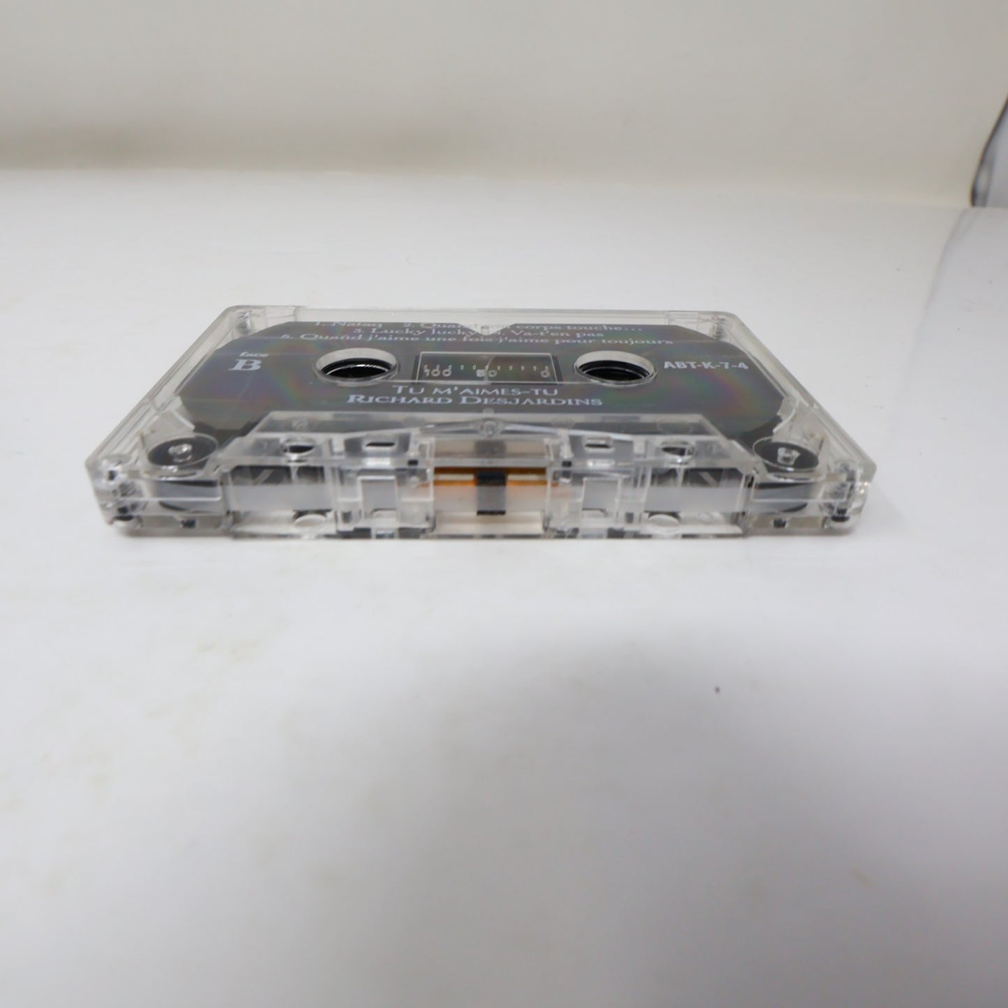 Richard Desjardins Lot 2 Cassettes Les Derniers Humains/Tu M'Aimes-Tu Québécois