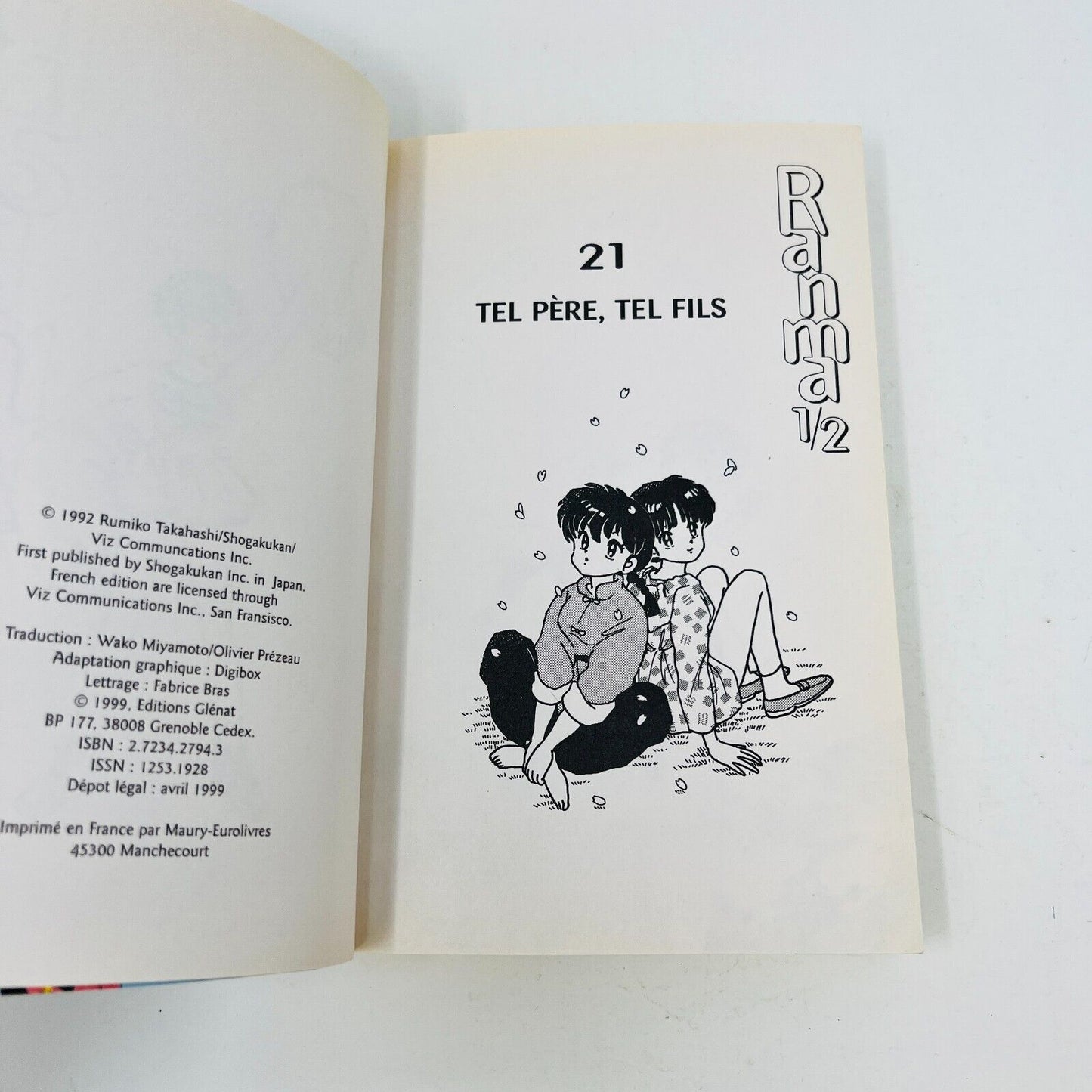 3x Mangas Ranma 1/2 #20-21-22 Rumiko Takahashi Glénat Victoire de Ryoga Lot 90s