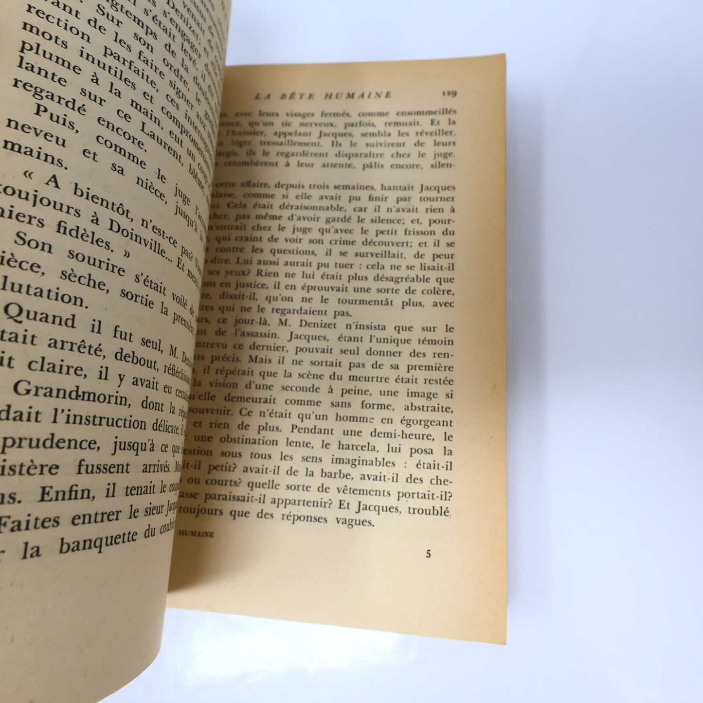 Émile Zola Lot 2 Livres Poche La Joie de Vivre/Bête Humaine Roman France French