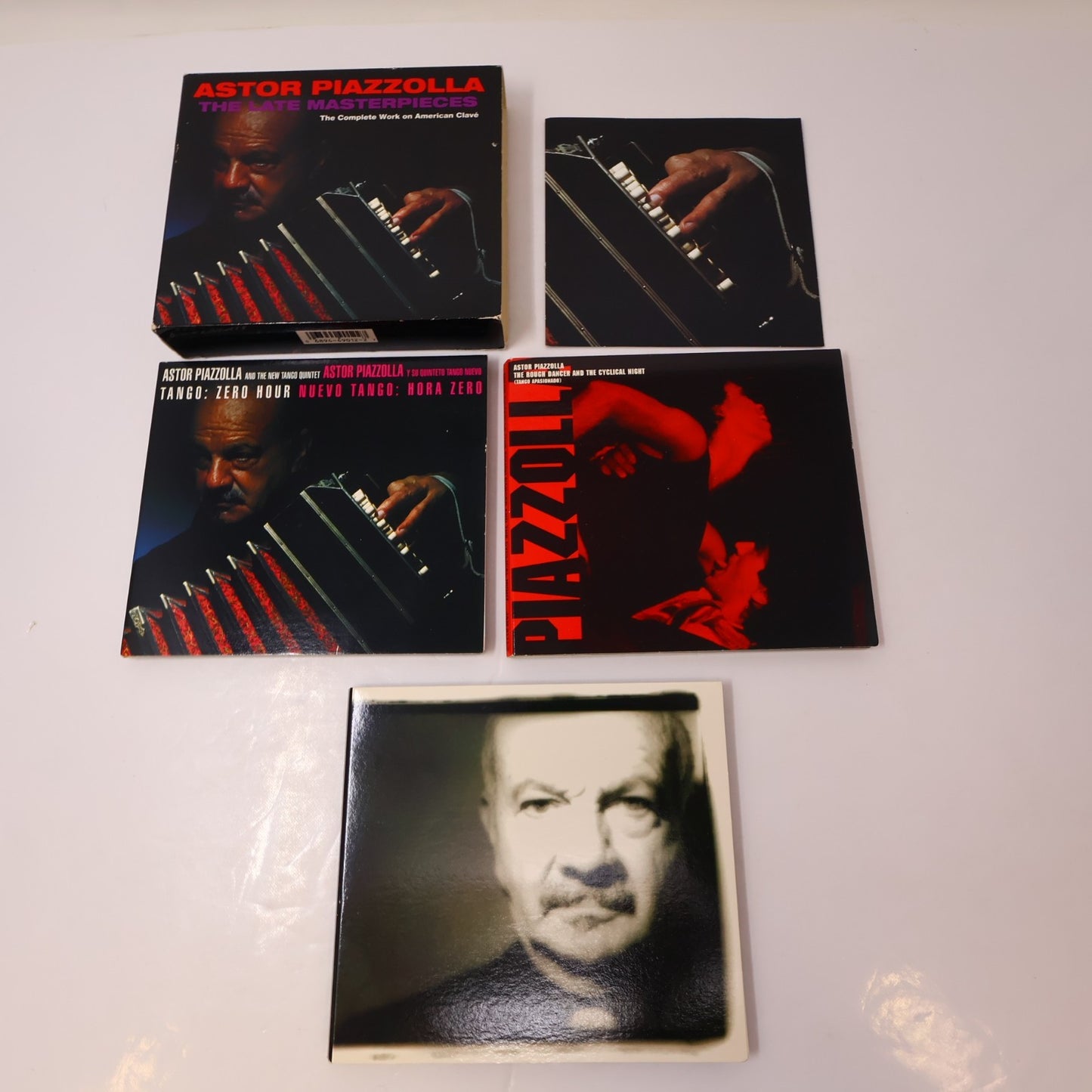 Astor Piazzolla 5 CDs Lot The Last Masterpieces/Piazzollissimo 1974-1983 Latin