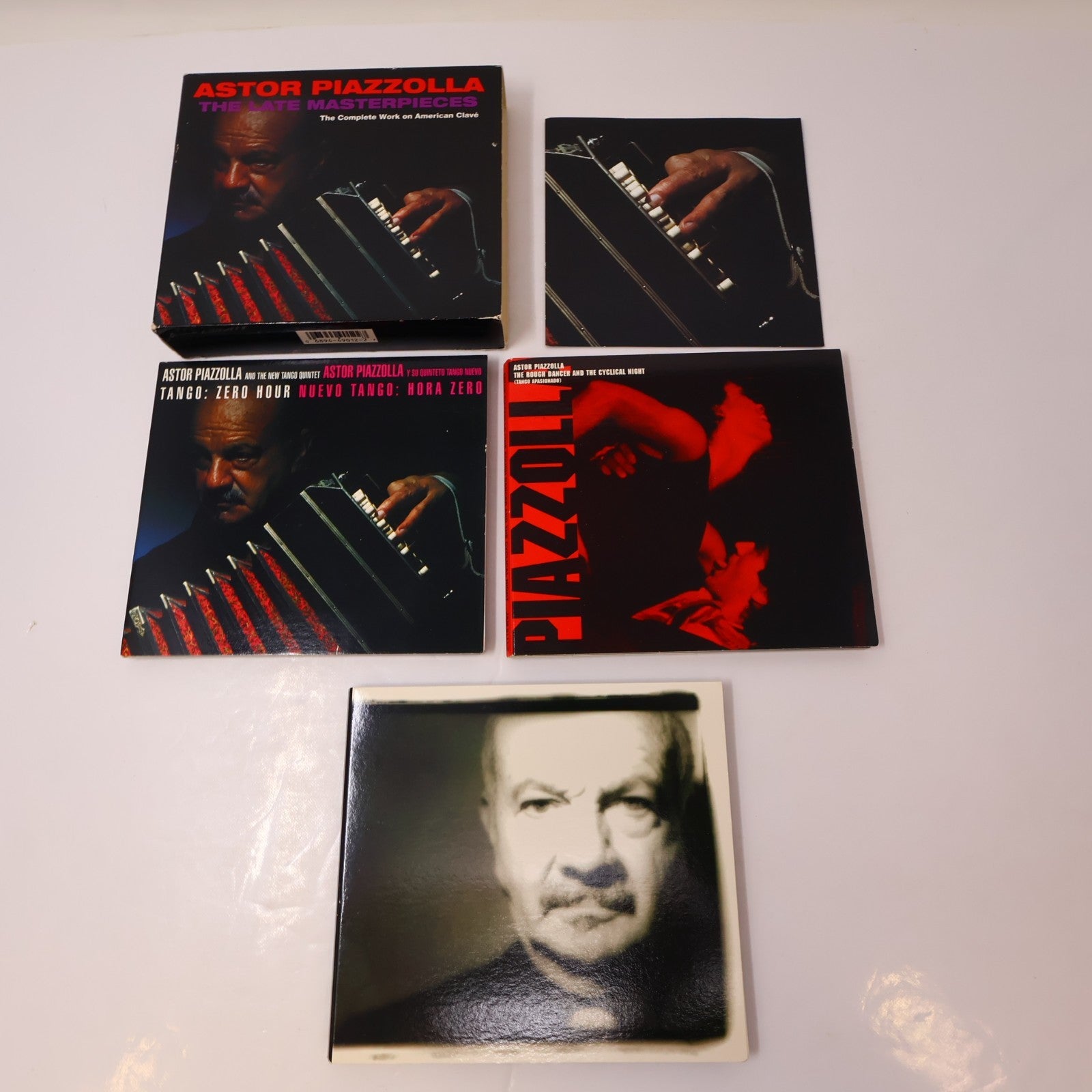 Astor Piazzolla 5 CDs Lot The Last Masterpieces/Piazzollissimo 1974-1983 Latin