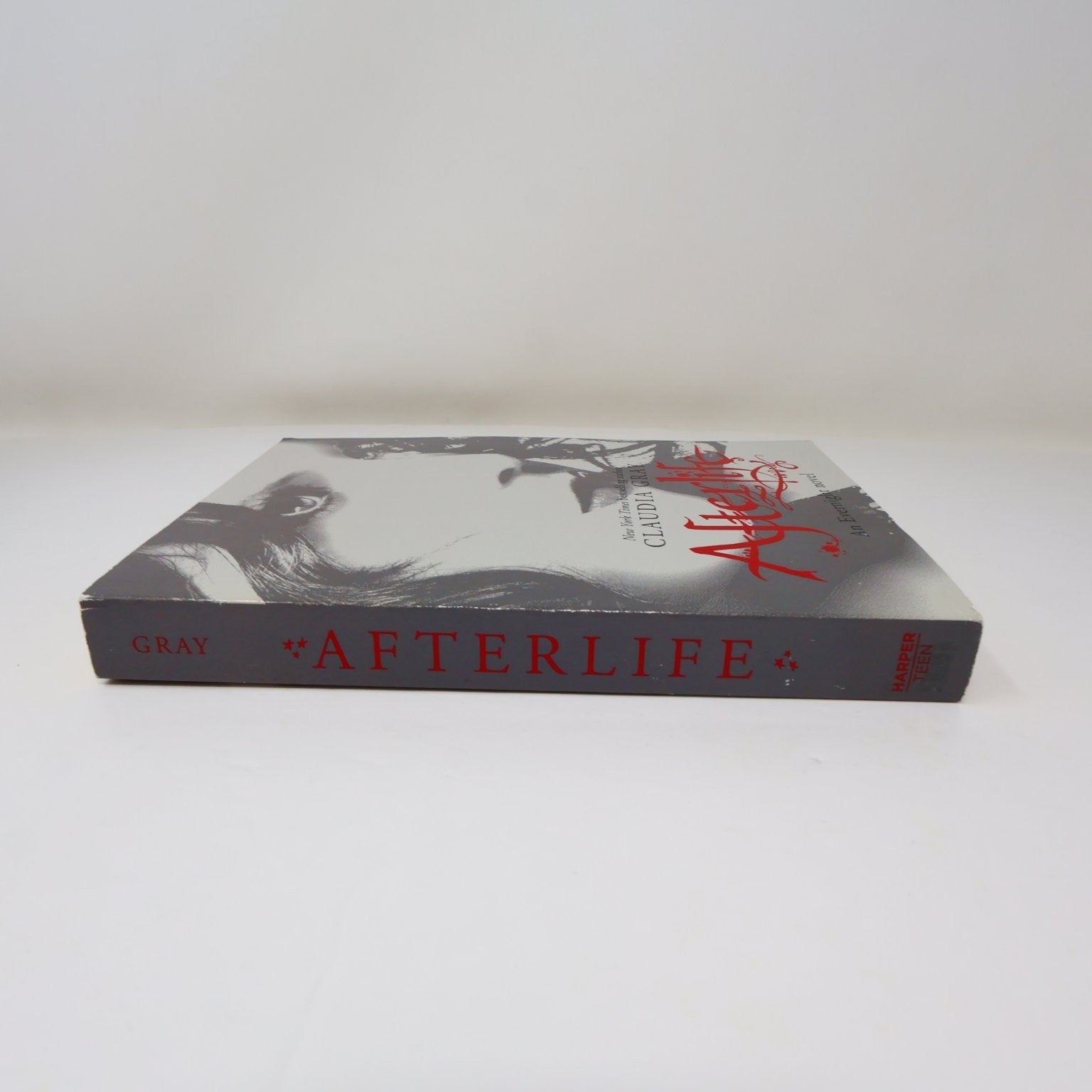 Afterlife Claudia Gray 2011 1st PB/2nd print SIGNED Vampire Novel HarperTeen