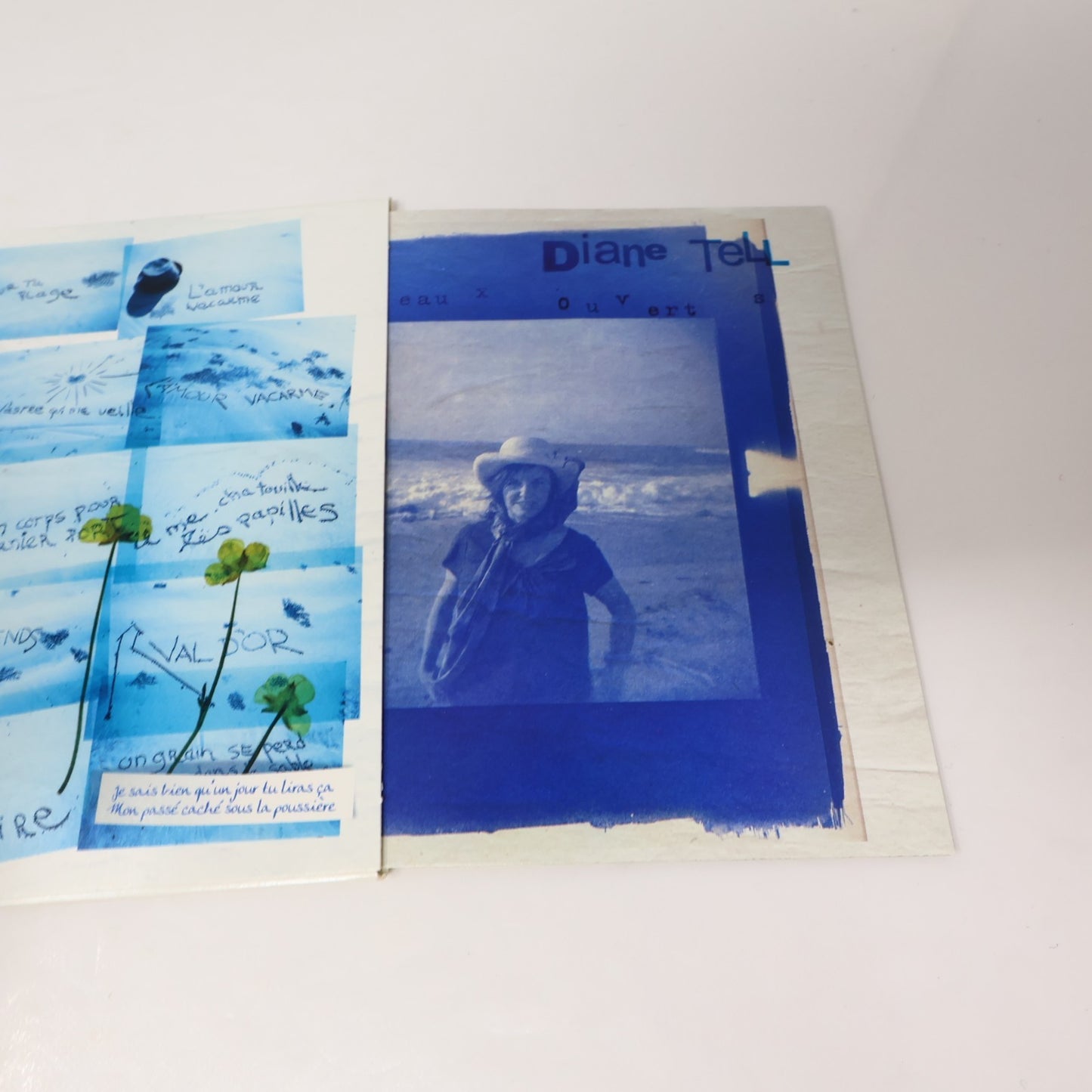 Diane Tell Rideaux Ouverts CD En Pointillé/Attends/Sur Ta Plage 2011 MQMCD-2435