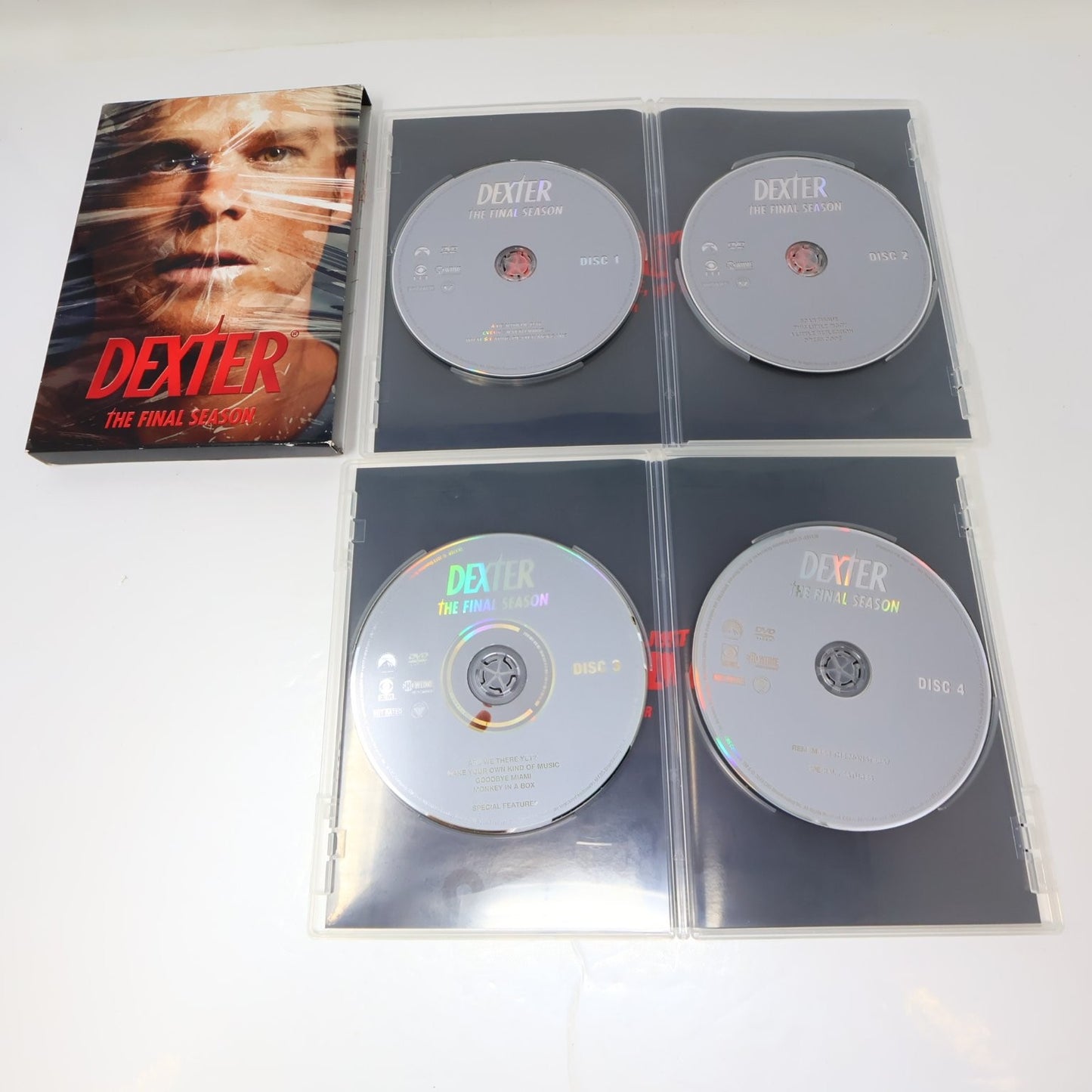 Dexter 5 DVD Lot Seasons #2-3-4 & 7-8 TV Michael C. Hall Showtime CBS Region 1