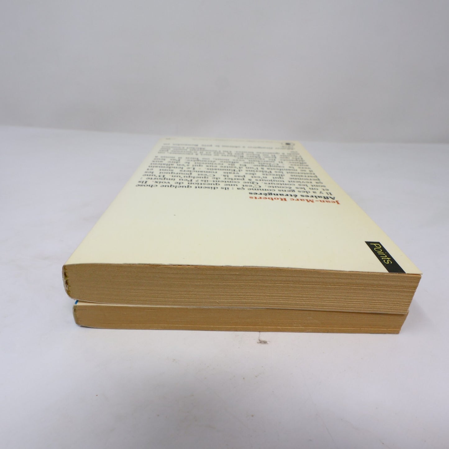 Jean-Marc Roberts Lot 2 Livres Les Enfants de Fortune/Affaires Étrangères Roman