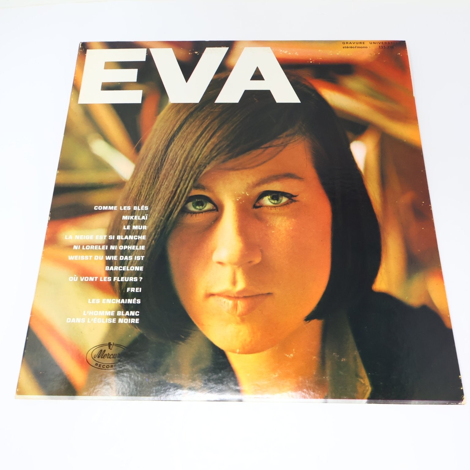 Eva Lot 3 Disques L'Orage/Éponyme LP Record Mercury/Barclay 33 RPM 1969-1972