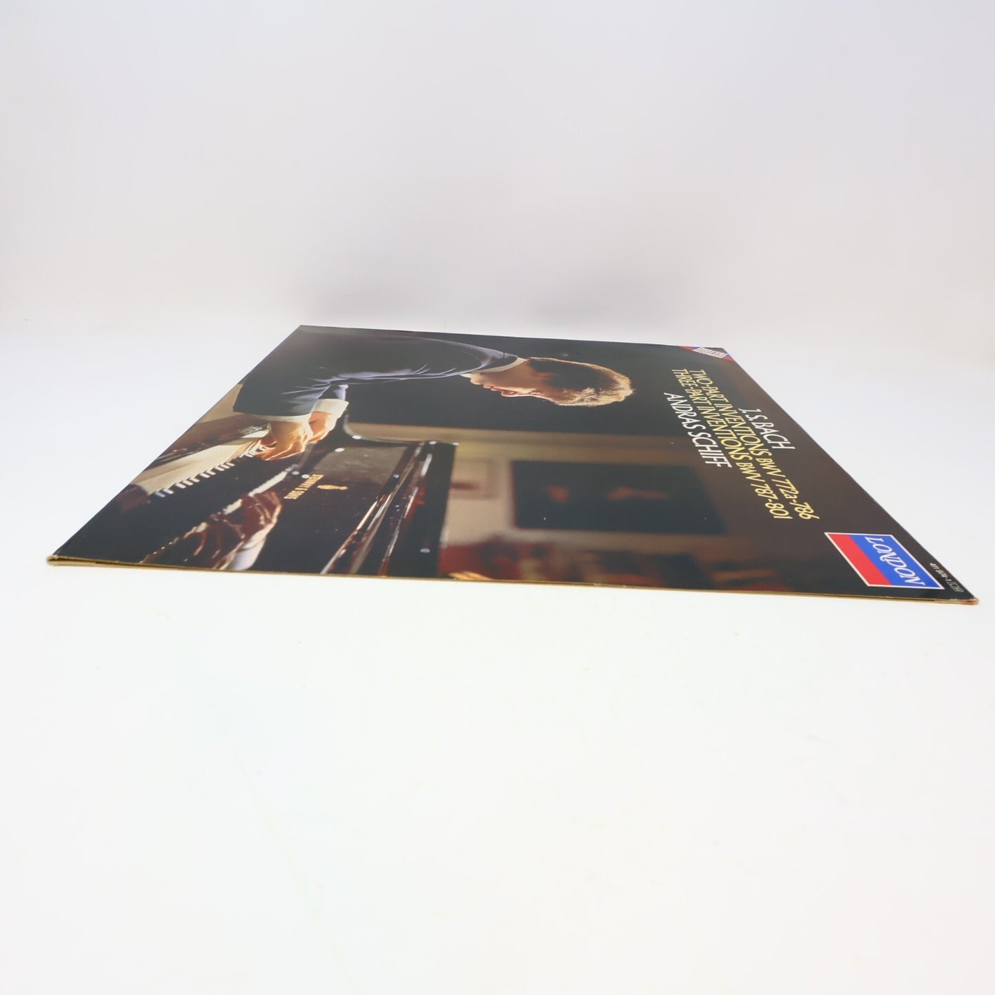 J.S. Bach András Schiff Two-Part/Three-Part Inventions Piano LP Record 411 974-1