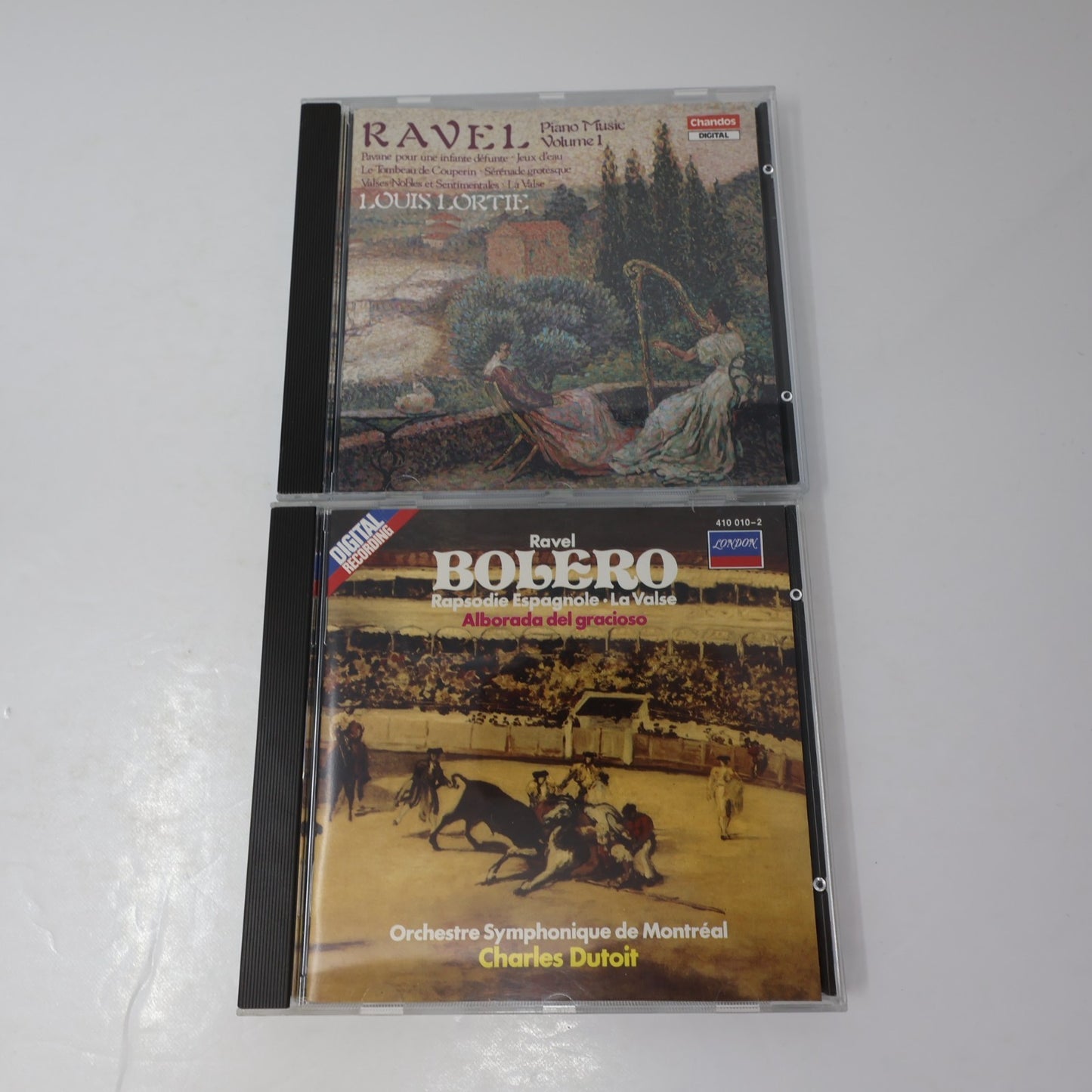 Ravel 6 CD Lot Louis Lortie/Charles Dutoit/André Prévin Piano Music #1-2/Bolero
