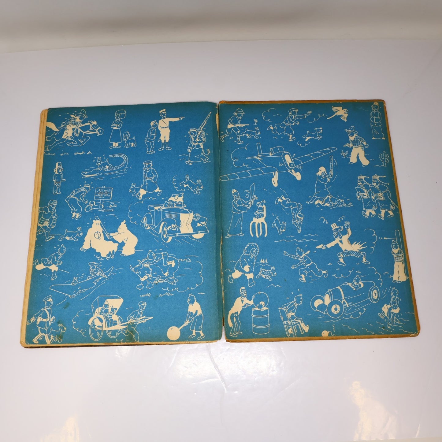 Tintin Le Temple du Soleil Hergé Casterman B3 1949 EO 2 Symboles Incas BD